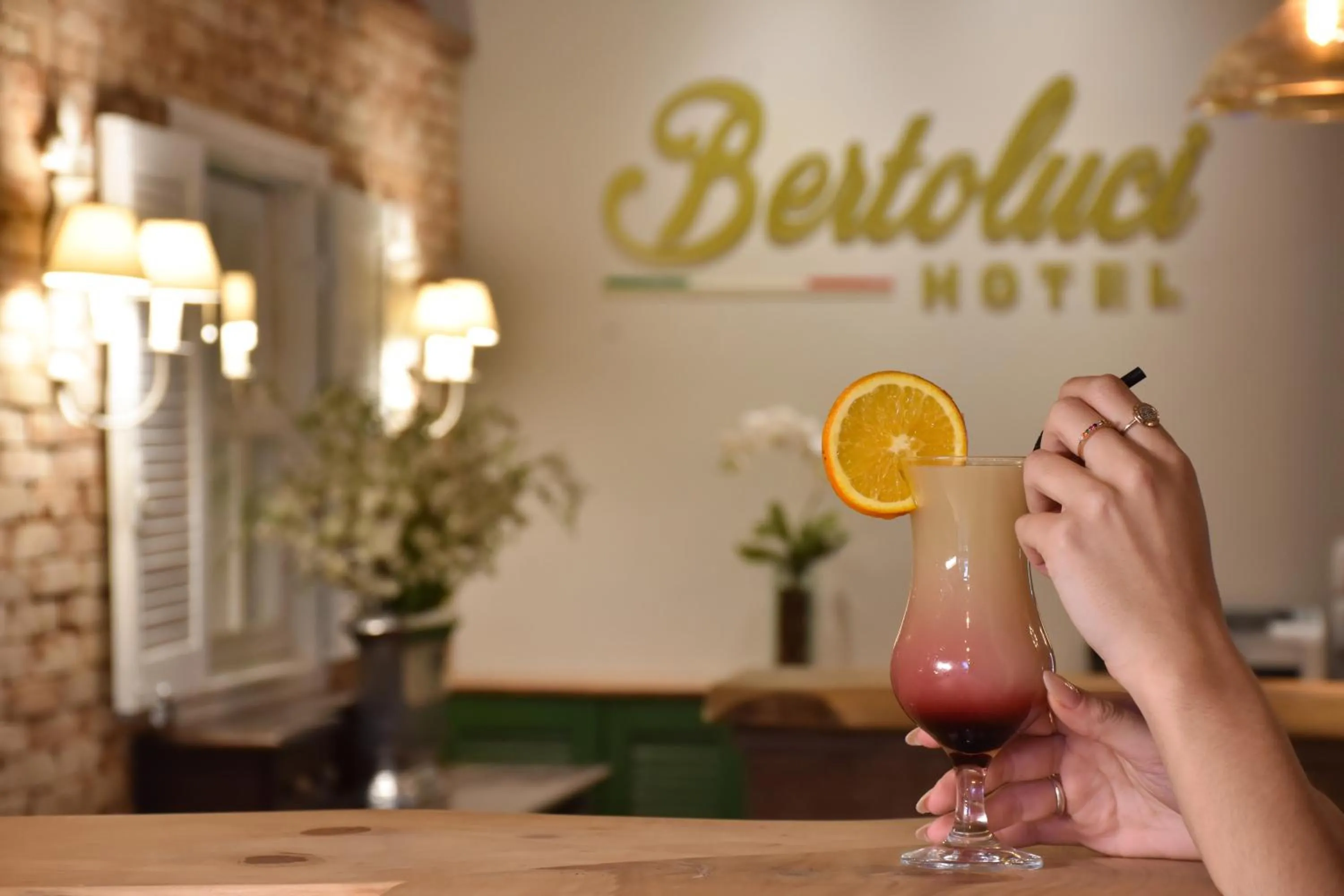 Lounge or bar in Hotel Bertoluci