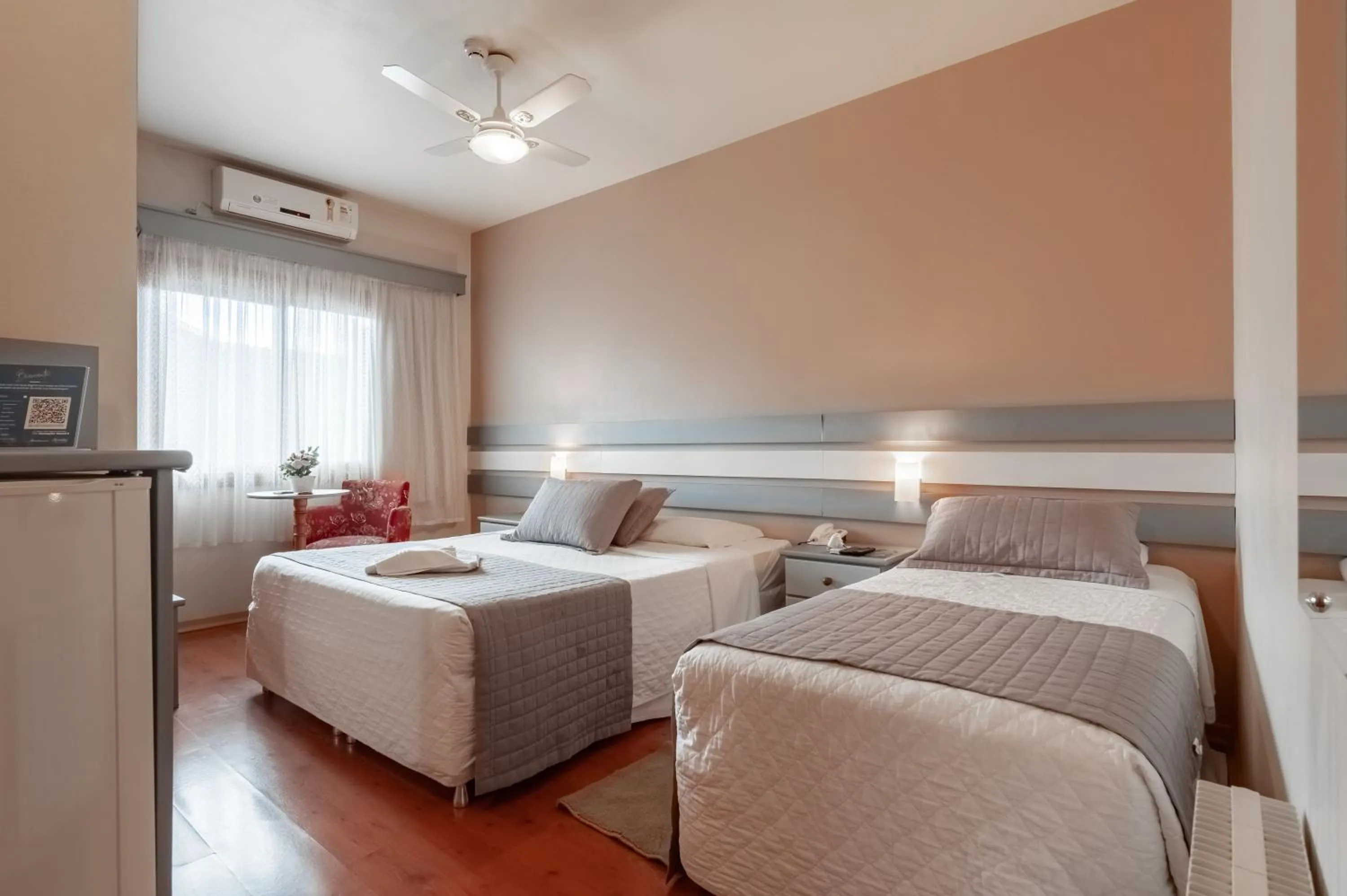 Bed in Hotel Bertoluci