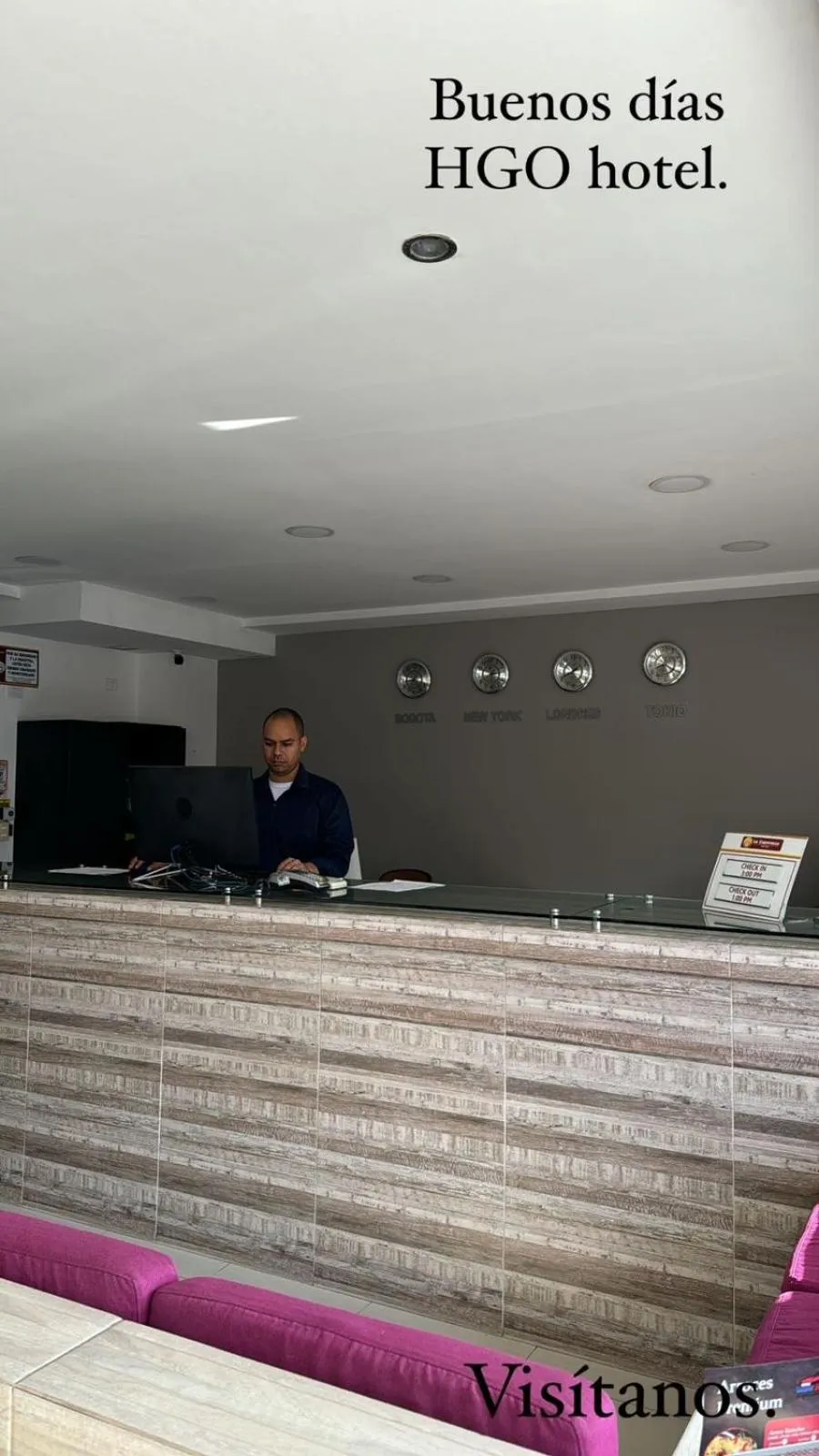 Lobby or reception in hgo hotel