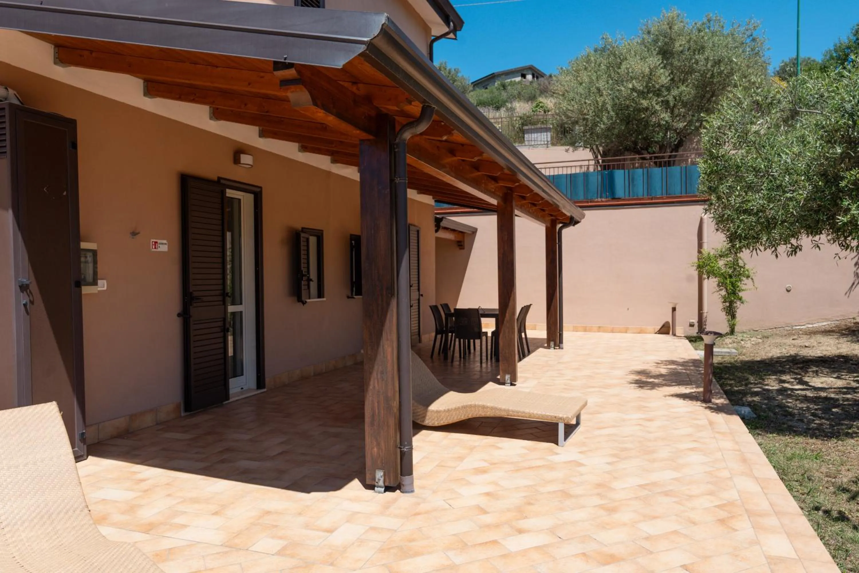 Patio in Villa Santangelo