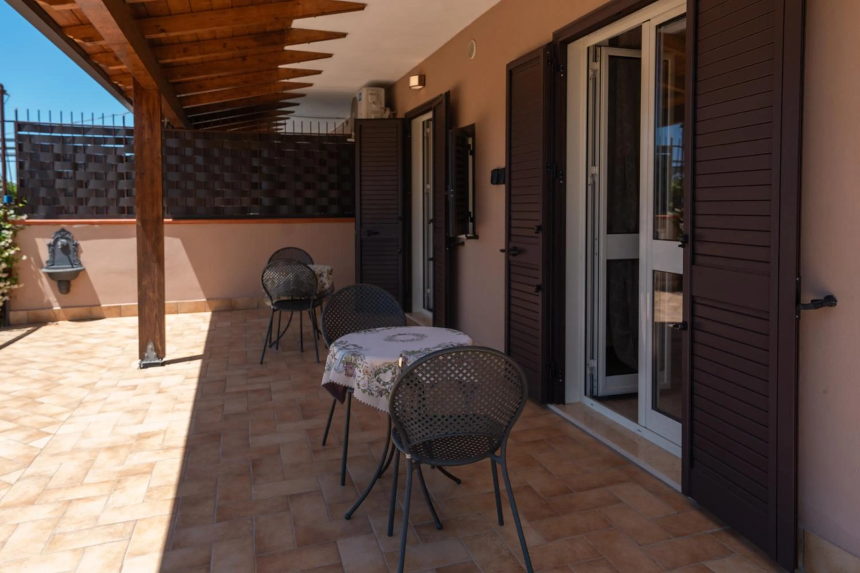 Patio in Villa Santangelo