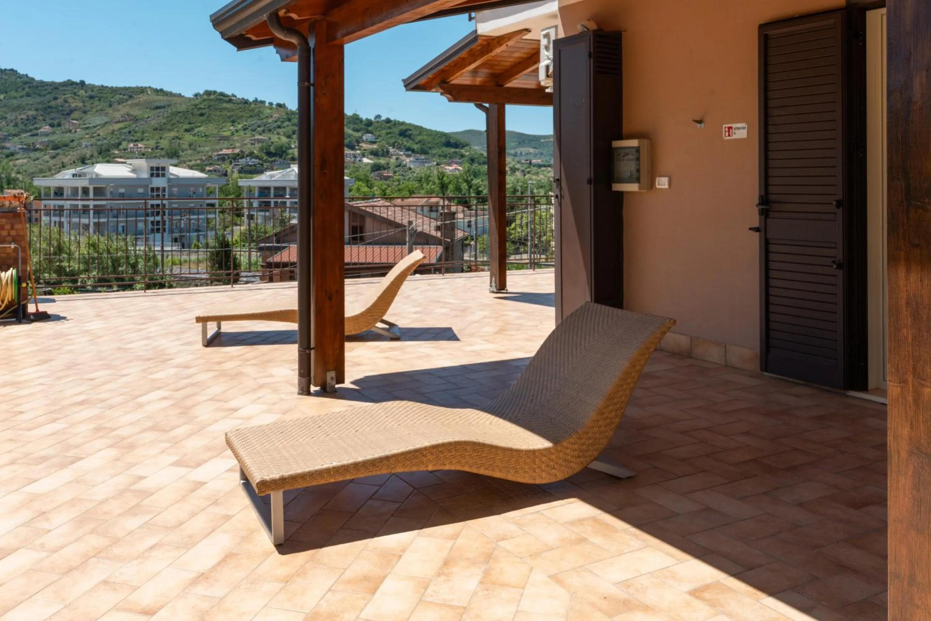 Patio in Villa Santangelo