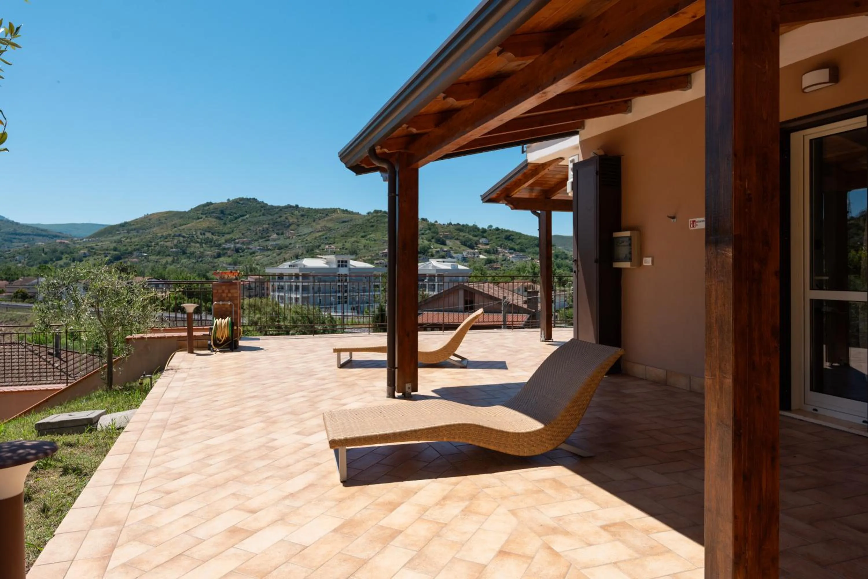 Patio in Villa Santangelo