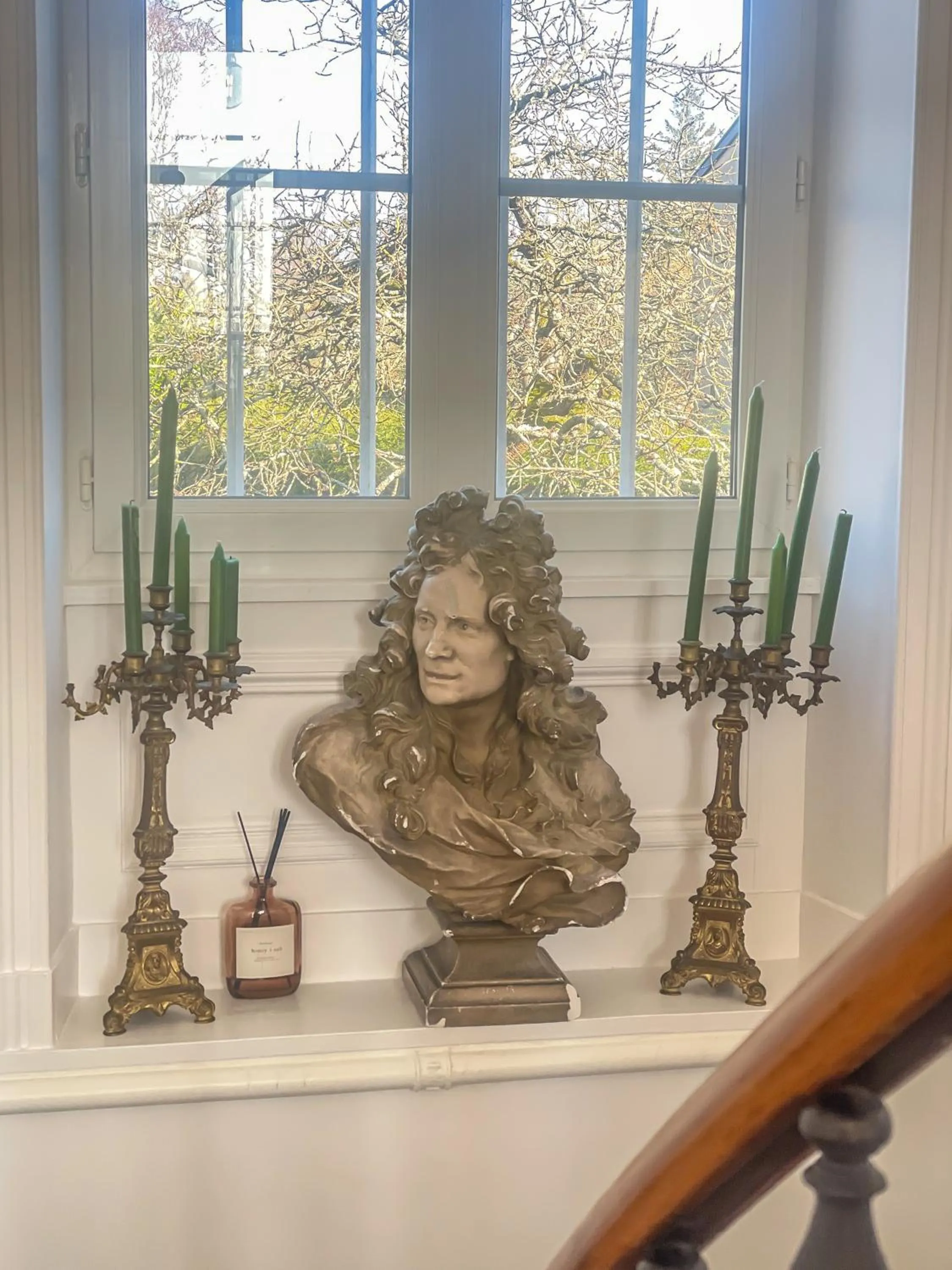 Decorative detail in Clos de Bellefontaine B&B