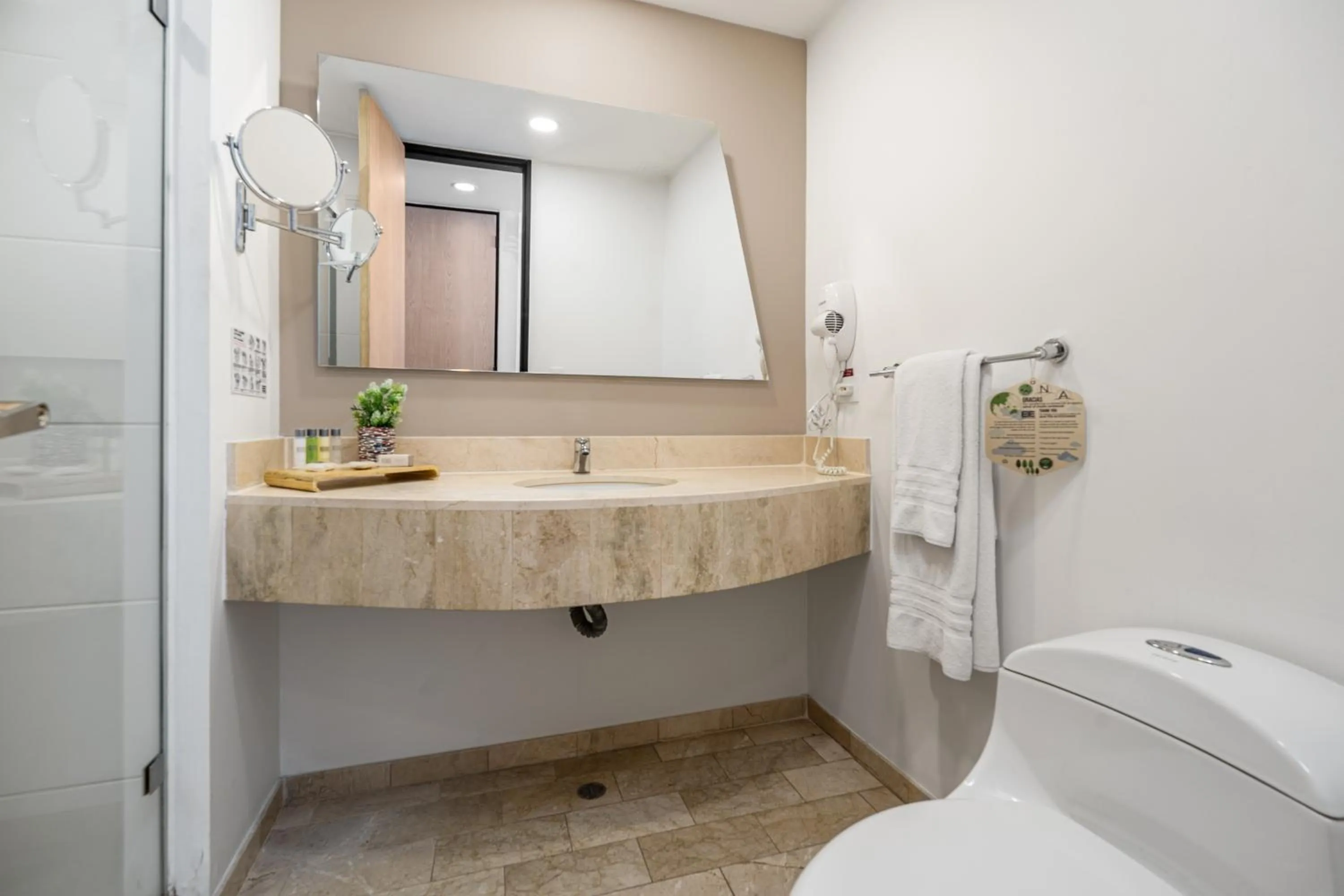 Bathroom in Novelty Suites Hotel - Oviedo Mall