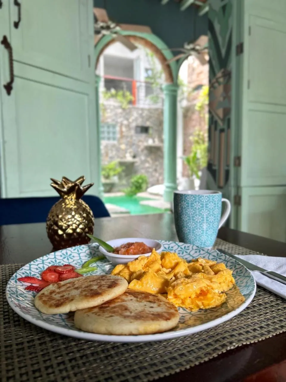 Breakfast in Casa Verde Boutique Hotel
