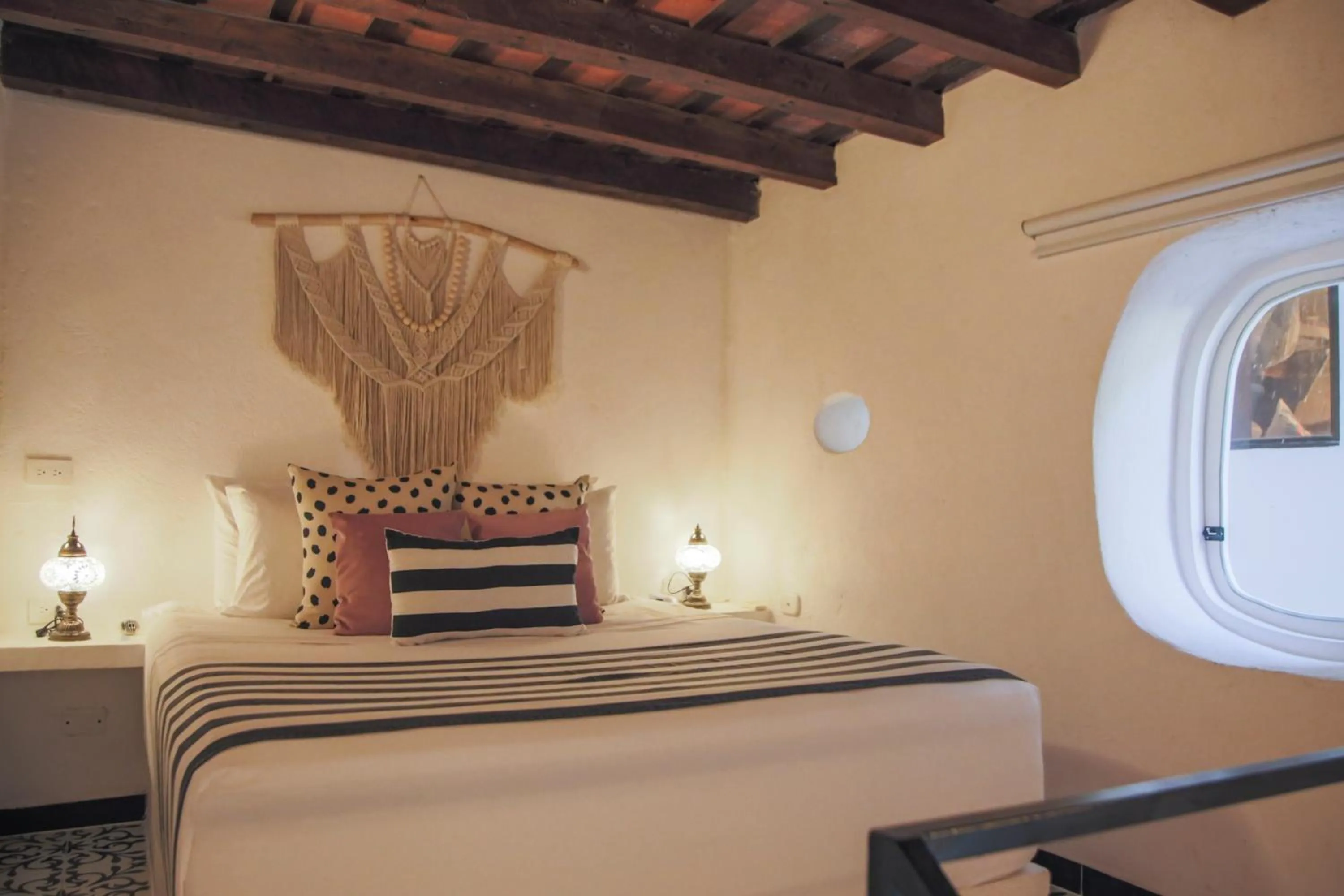 Bed in Casa Verde Boutique Hotel