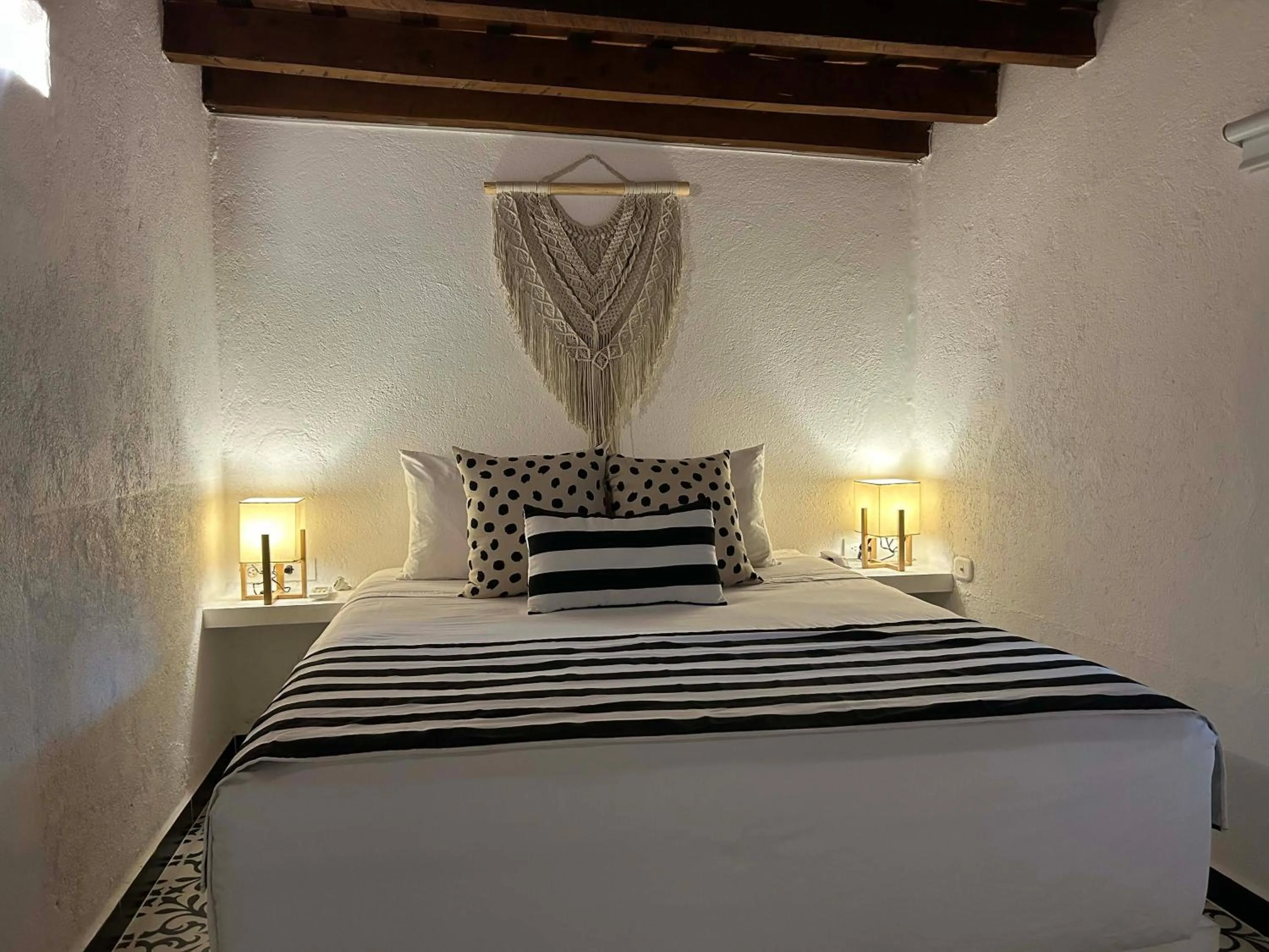 Bed in Casa Verde Boutique Hotel