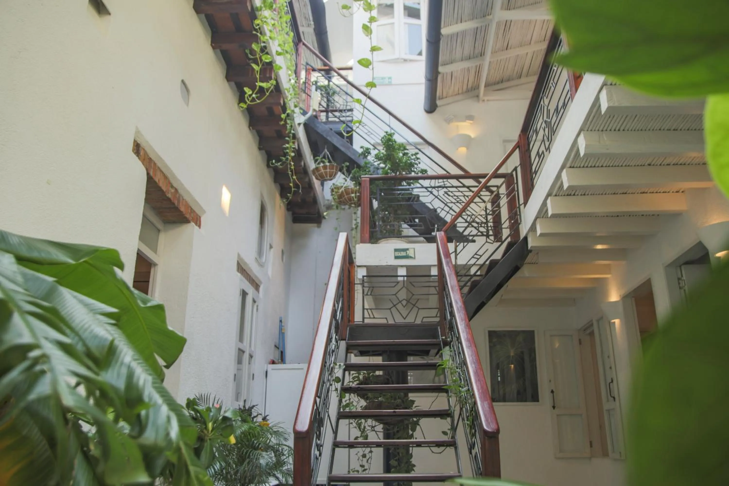 Patio in Casa Verde Boutique Hotel