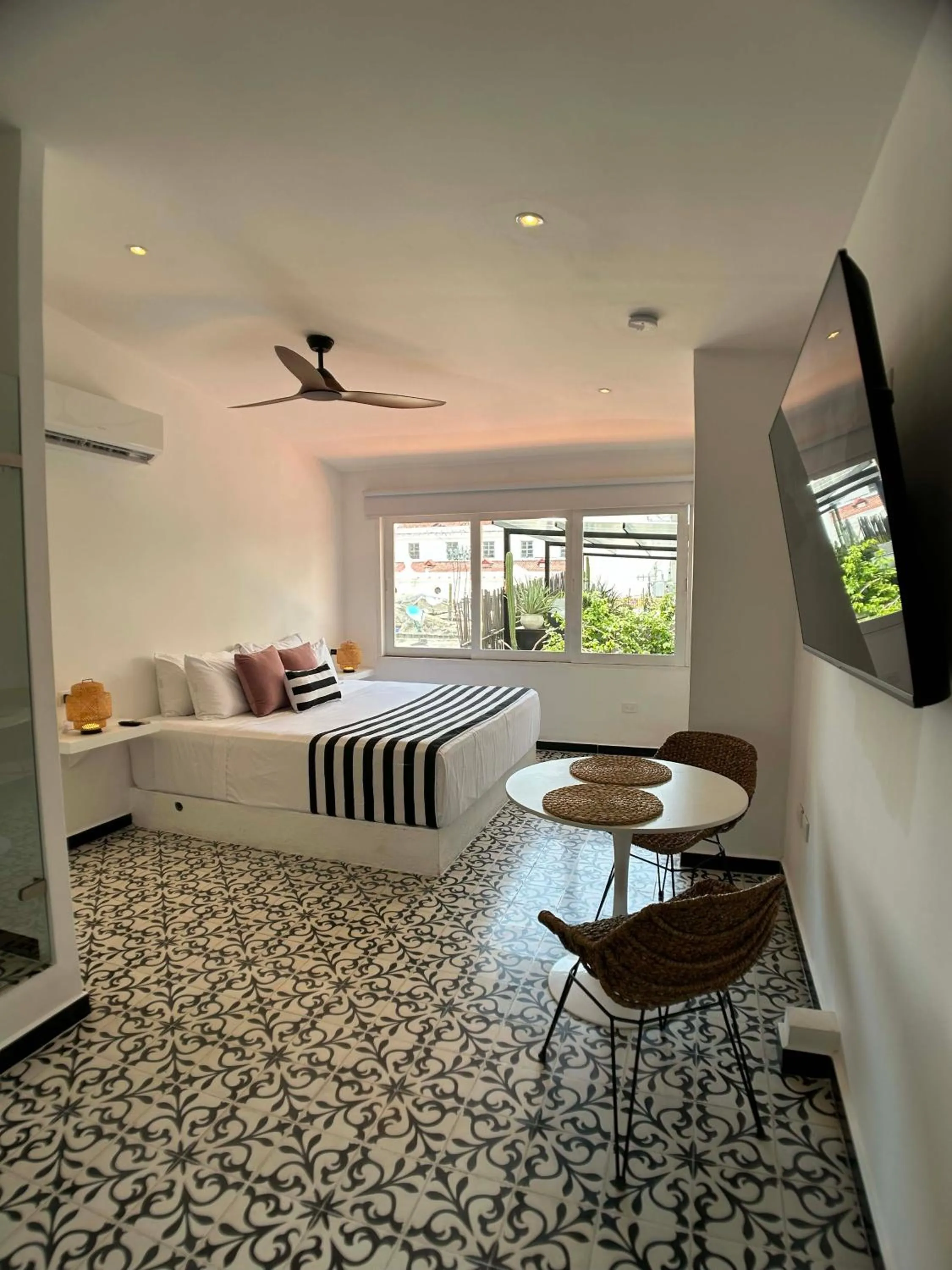 Bed in Casa Verde Boutique Hotel