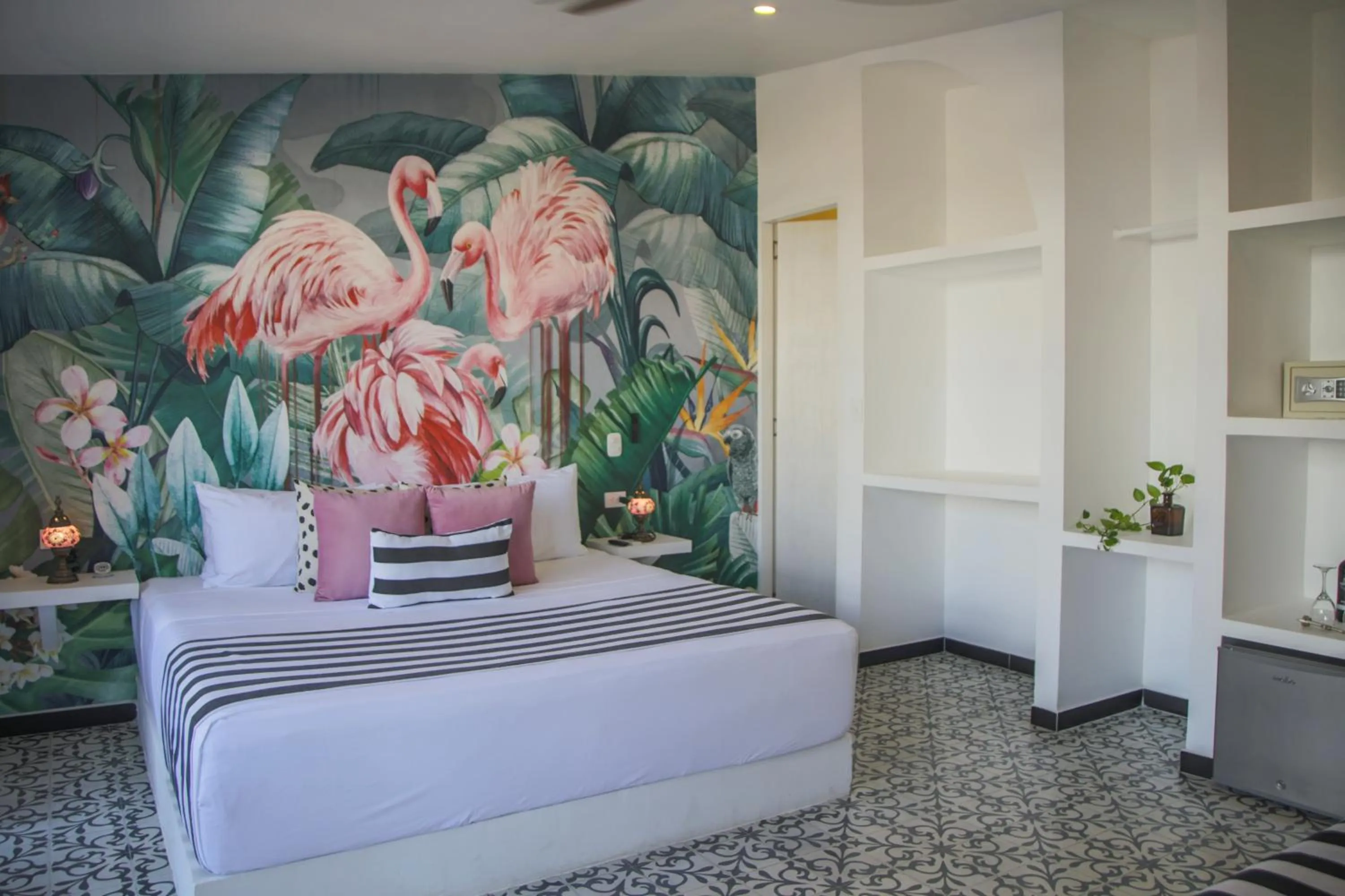 Bed in Casa Verde Boutique Hotel