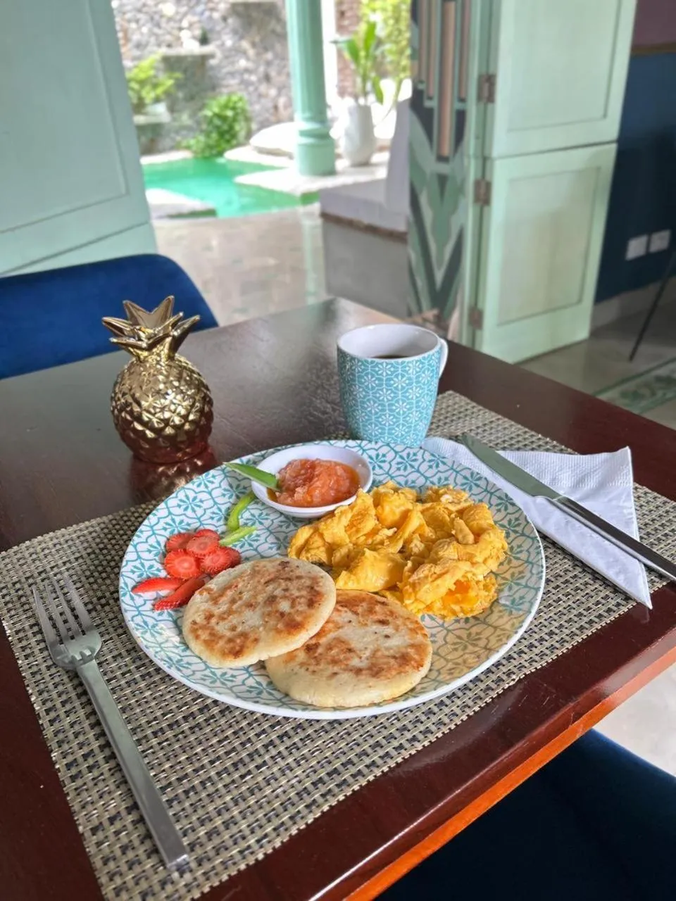 Breakfast in Casa Verde Boutique Hotel