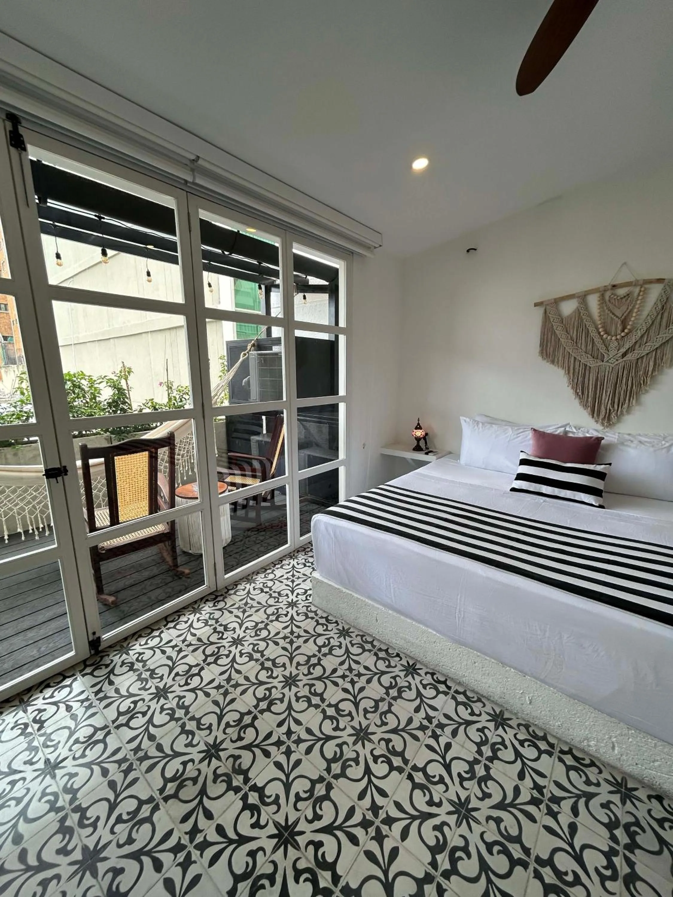Bed in Casa Verde Boutique Hotel