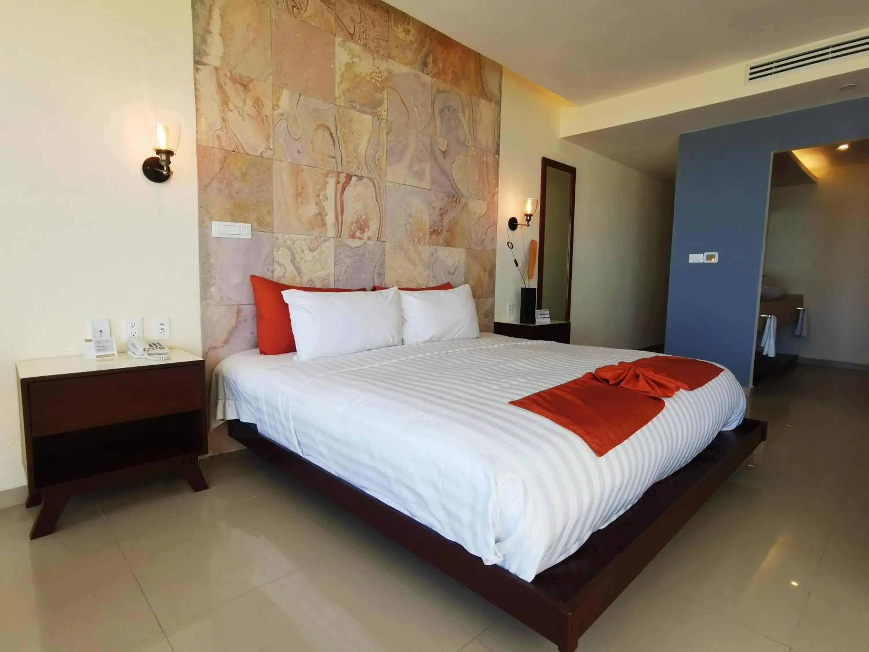 Bedroom, Bed in Artisan Playa Esmeralda Family Beach Hotel Bedroom, Bed in Artisan Playa Esmeralda Family Beach Hotel