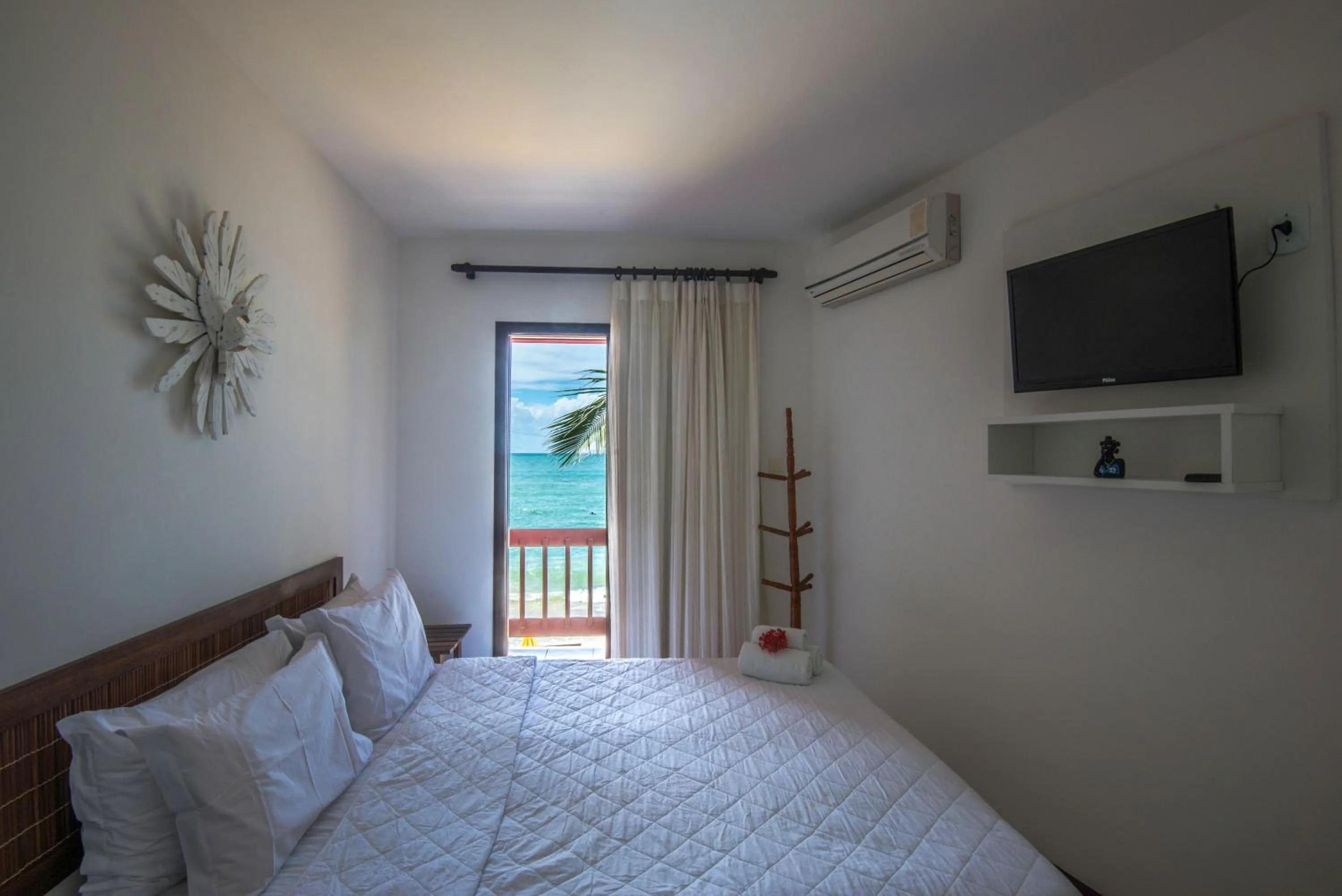 Bed in Pousada Porto dos Milagres