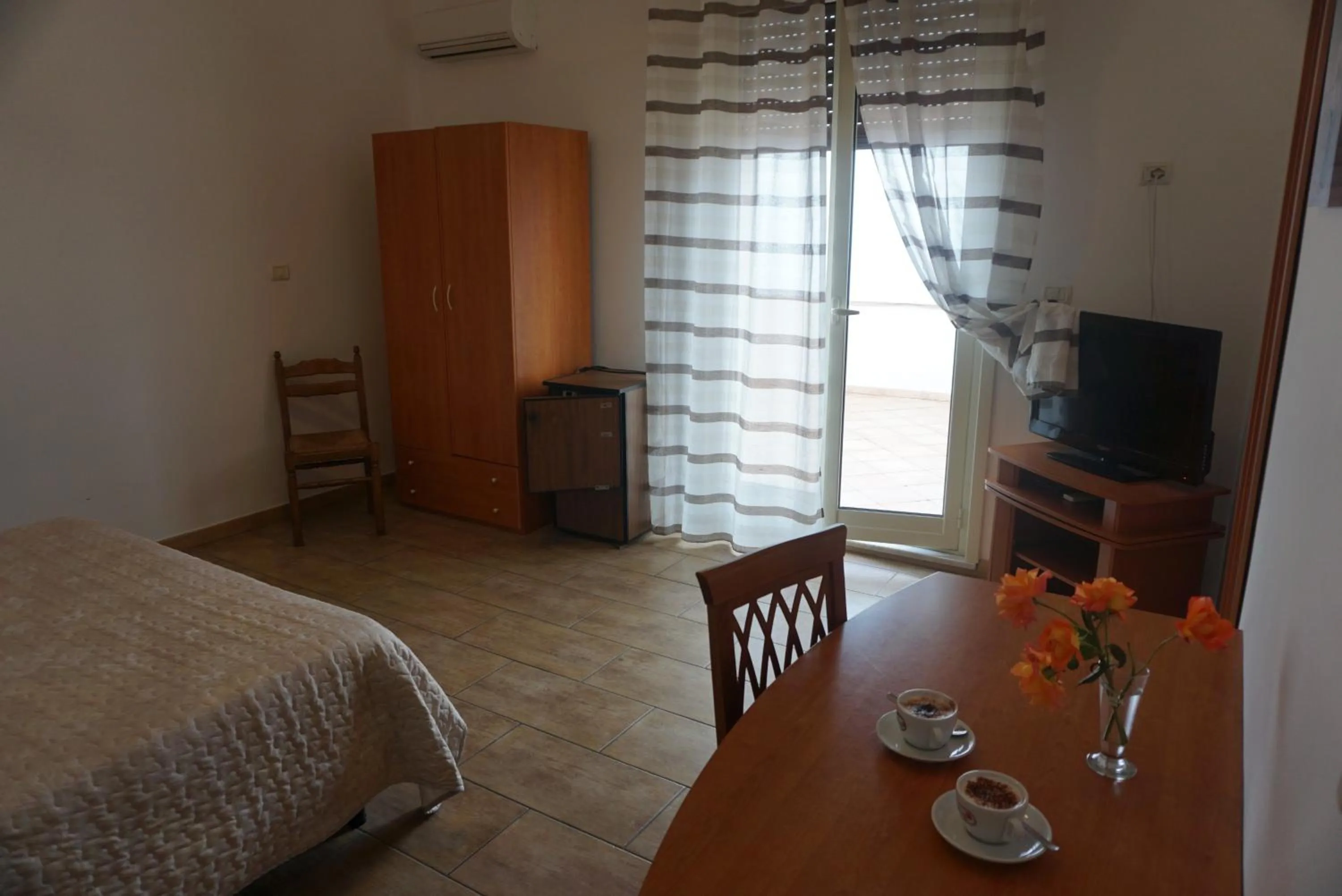 Bed in Hotel Villa Souvenir