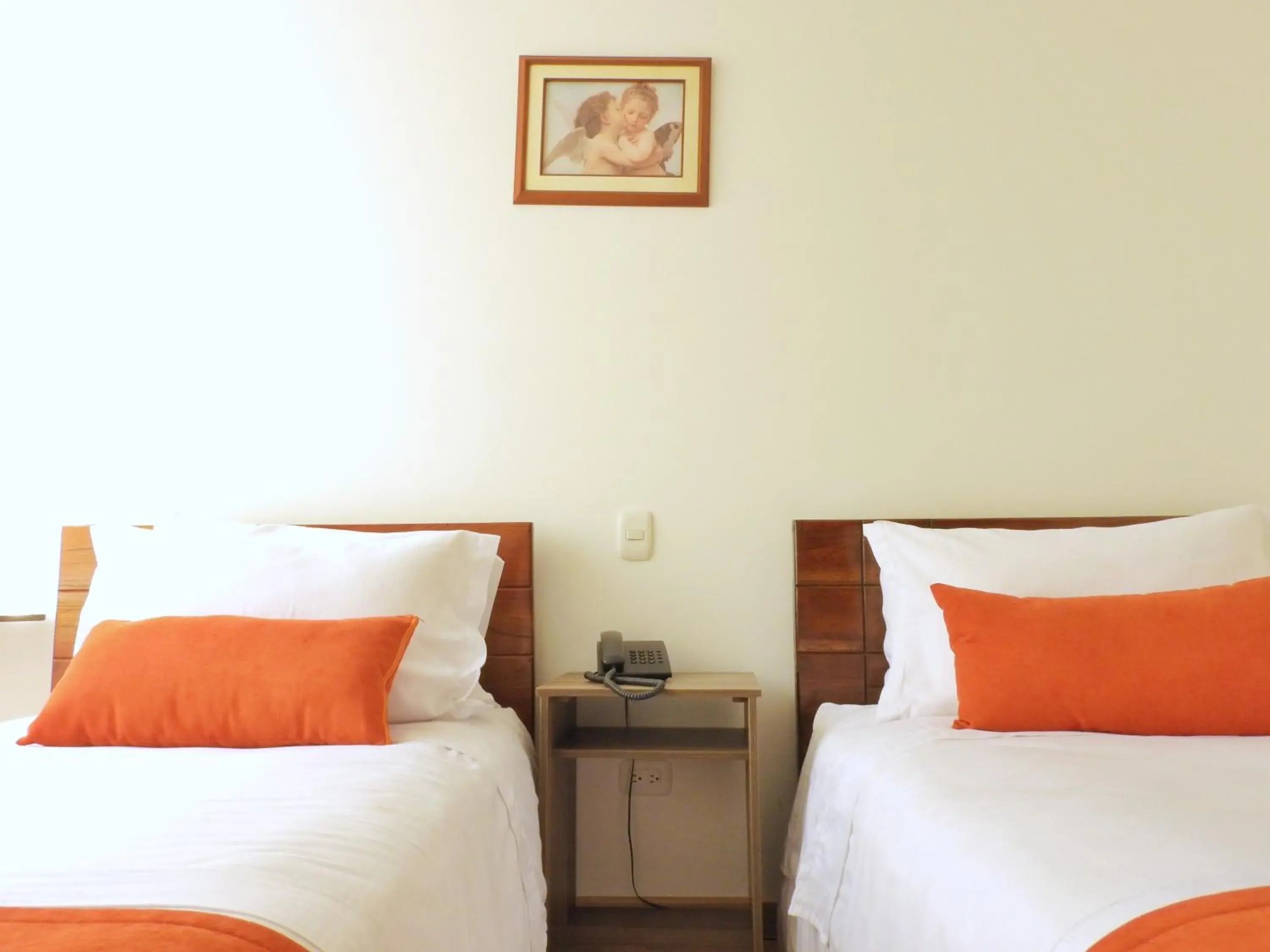 Bed in Hotel Portal de los Andes Bed in Hotel Portal de los Andes