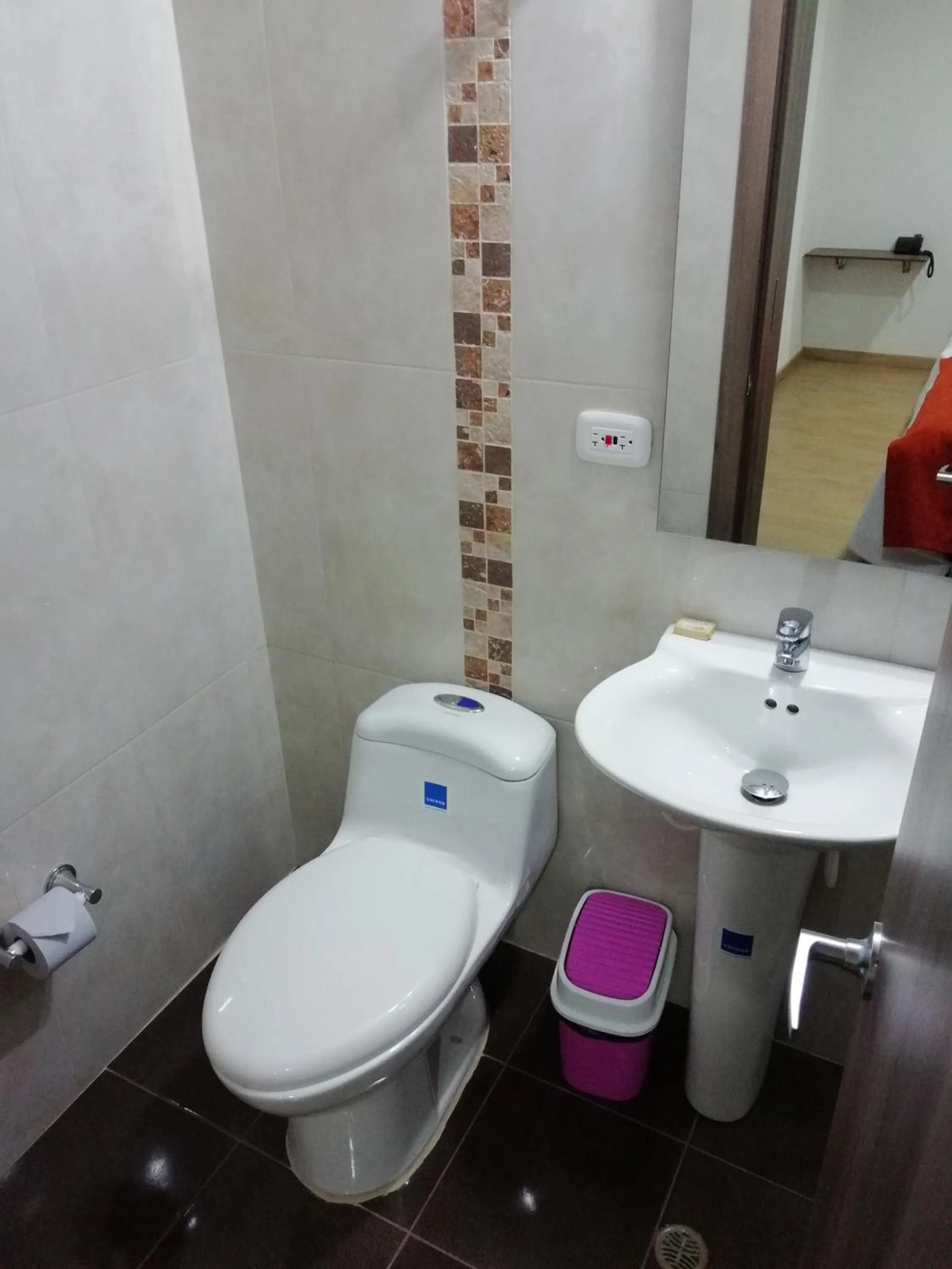 Bathroom in Hotel Portal de los Andes