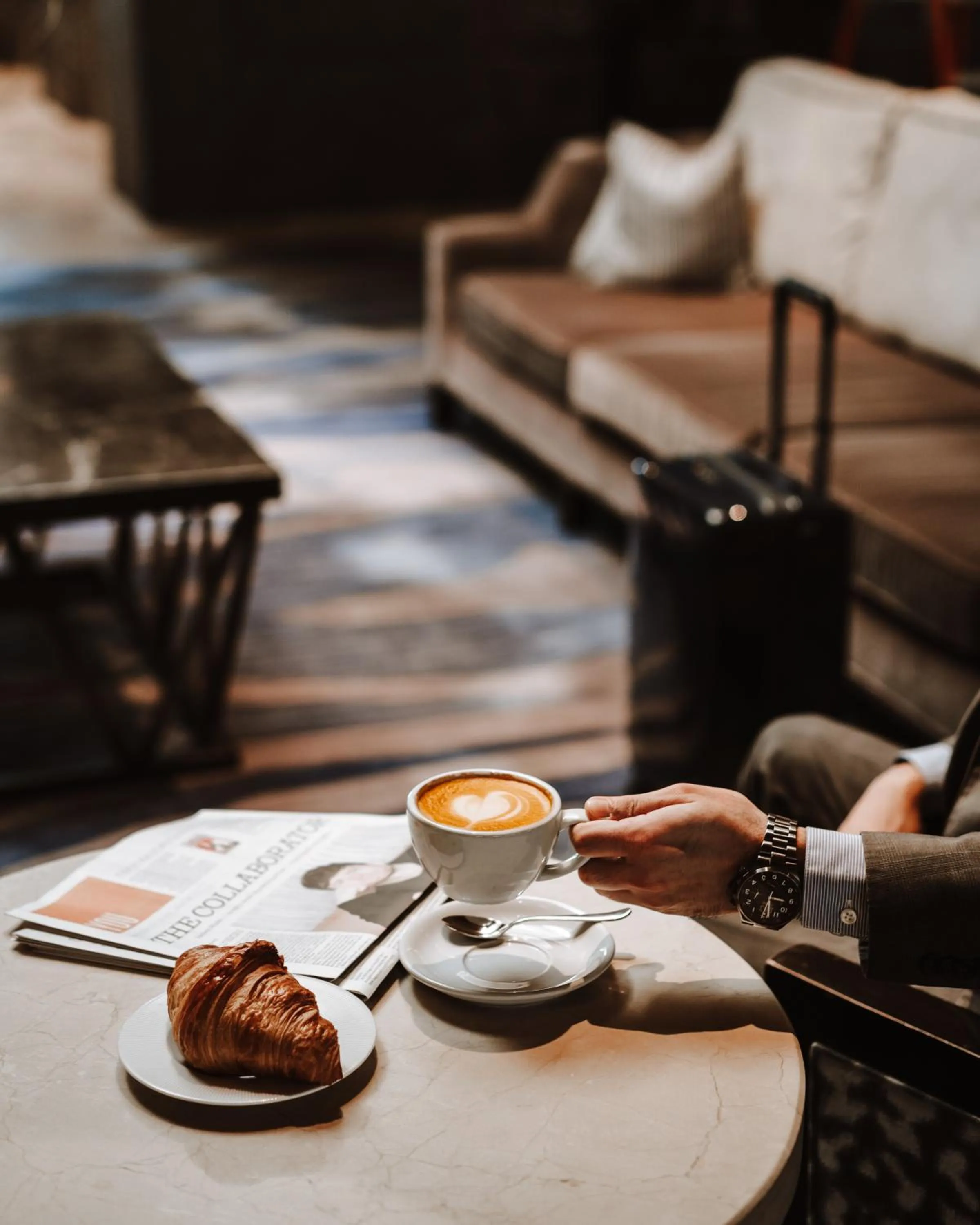Food close-up in Fairmont Vancouver Airport In-Terminal Hotel