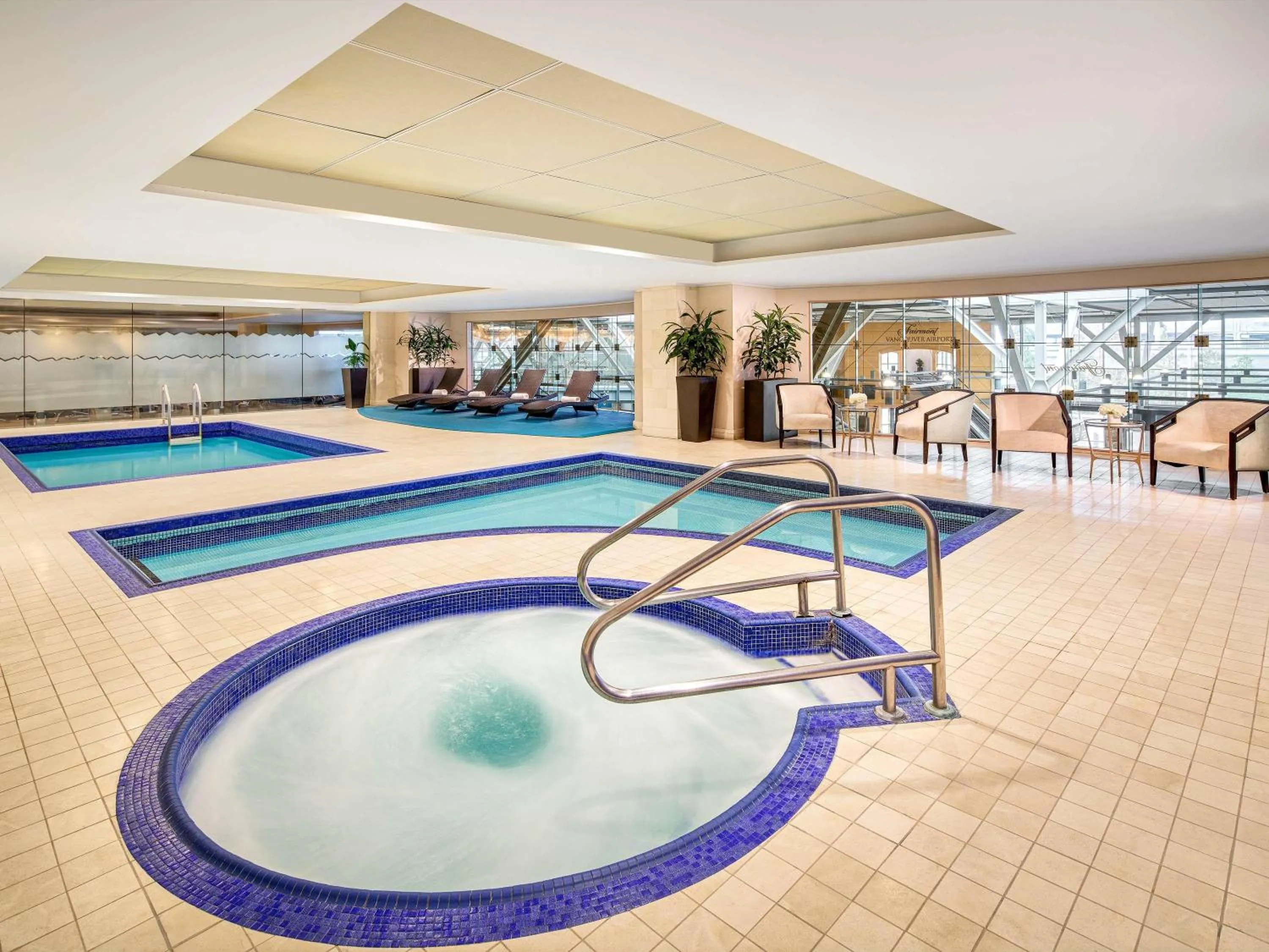 Property building in Fairmont Vancouver Airport In-Terminal Hotel