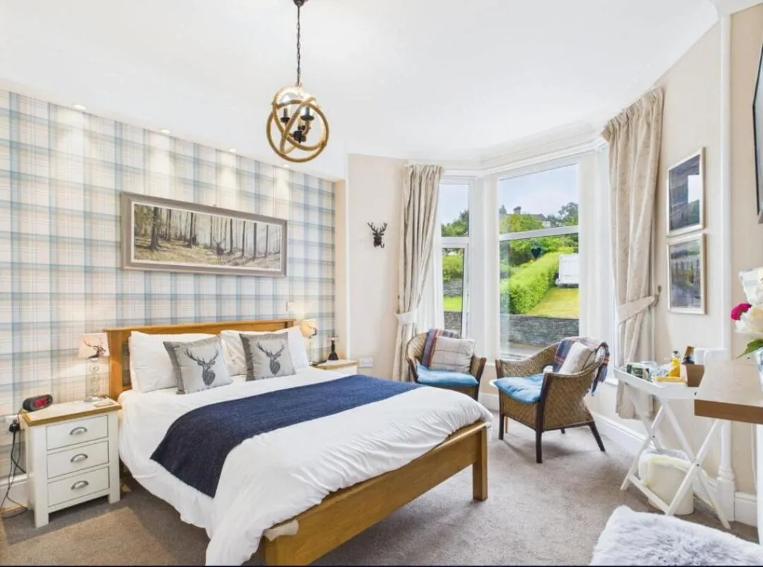 Bedroom, Bed in Invergarry Room Only Guest House For Adults