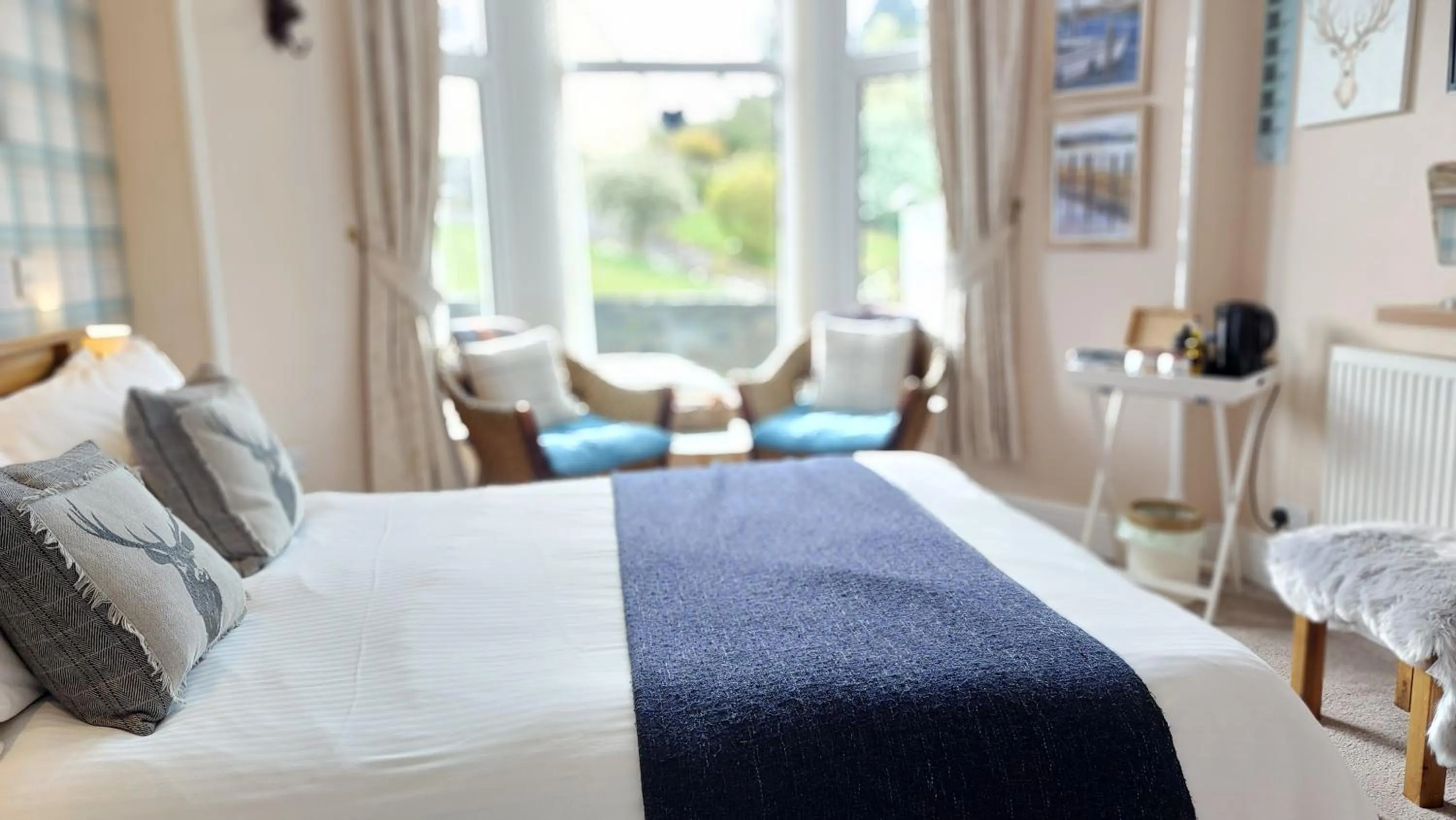 Bedroom, Bed in Invergarry Room Only Guest House For Adults