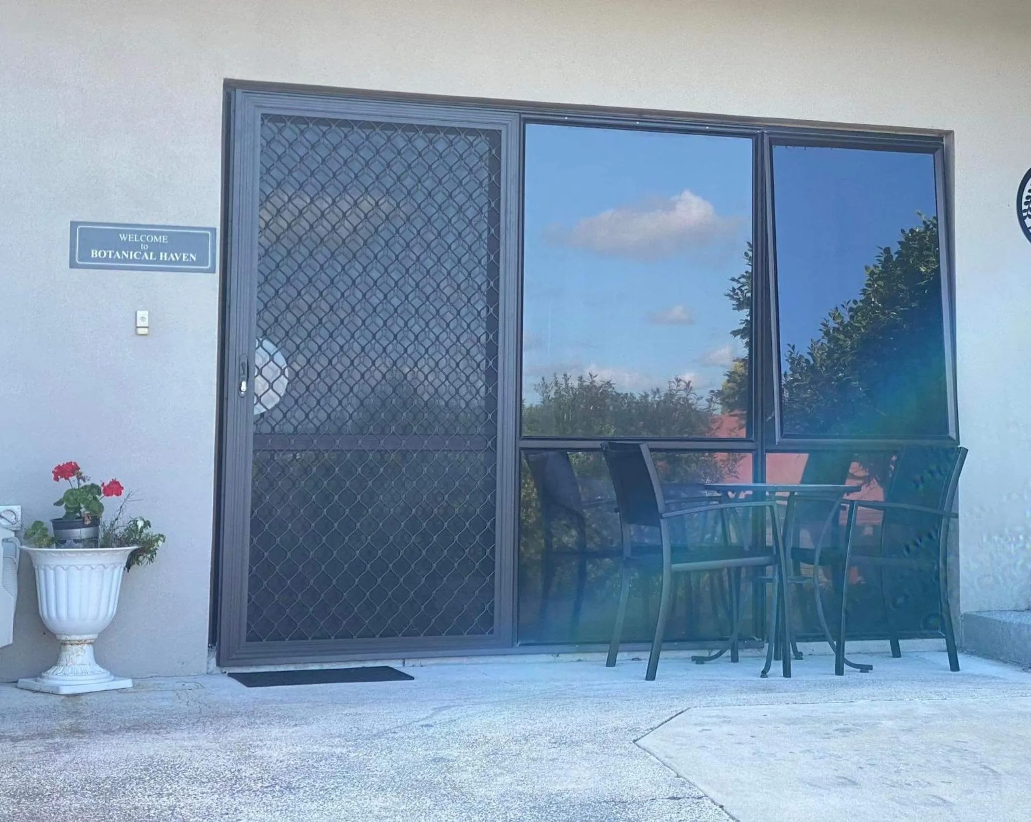 Patio in Botanical Haven