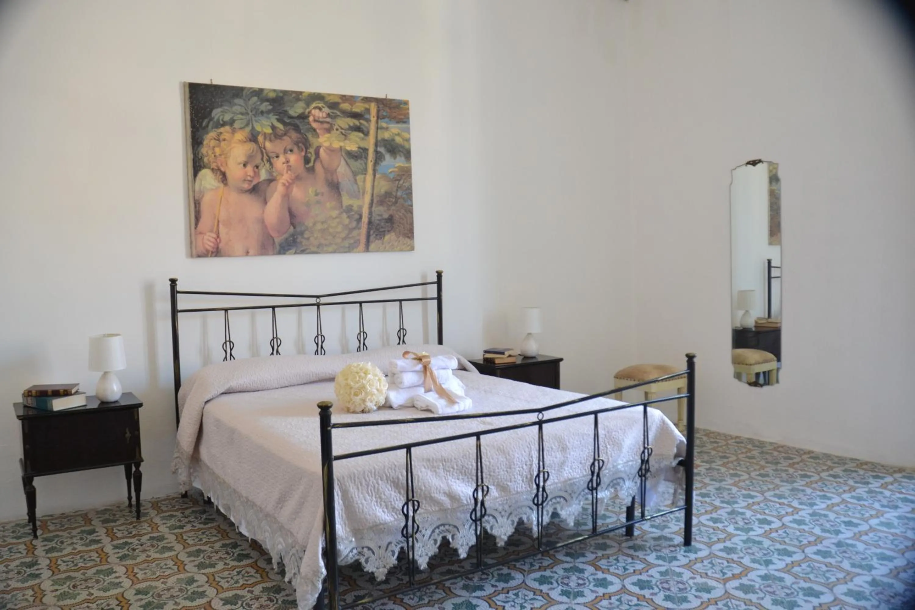 Bed in Gocce Siciliane Apartments