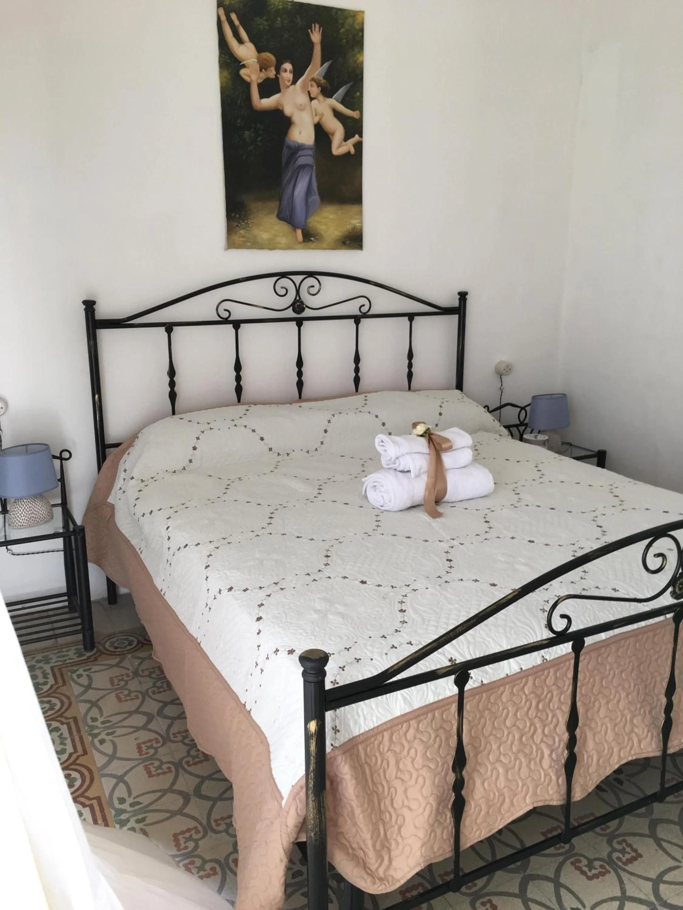 Bed in Gocce Siciliane Apartments