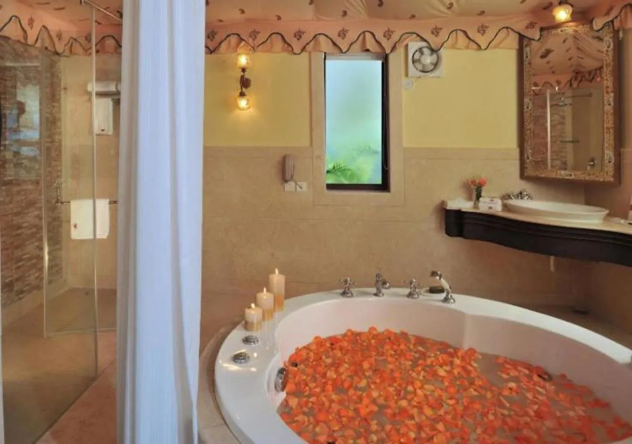 Bathroom in Rajasthali Resort & Spa