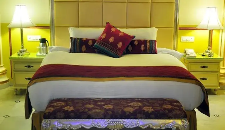Photo of the whole room, Bed in Rajasthali Resort & Spa Photo of the whole room, Bed in Rajasthali Resort & Spa