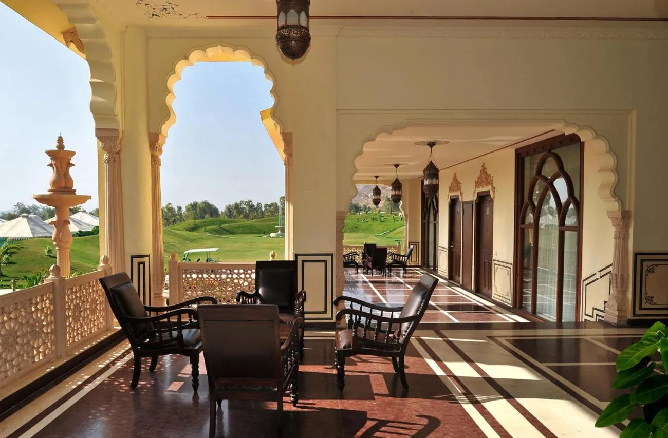 Patio in Rajasthali Resort & Spa