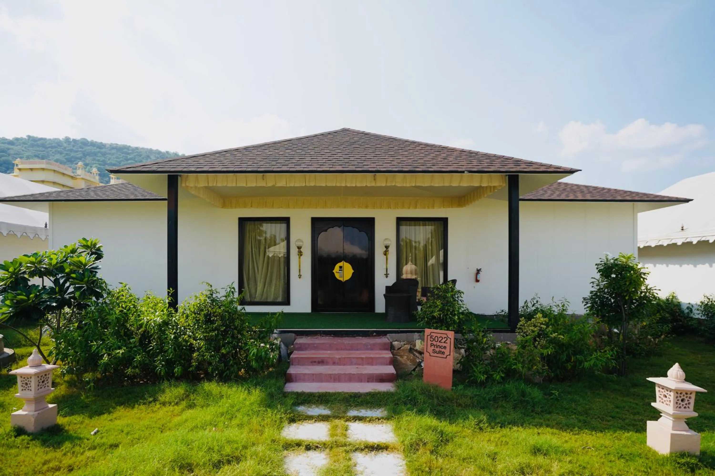 Facade/entrance in Rajasthali Resort & Spa