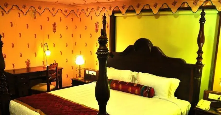 Photo of the whole room, Bed in Rajasthali Resort & Spa Photo of the whole room, Bed in Rajasthali Resort & Spa