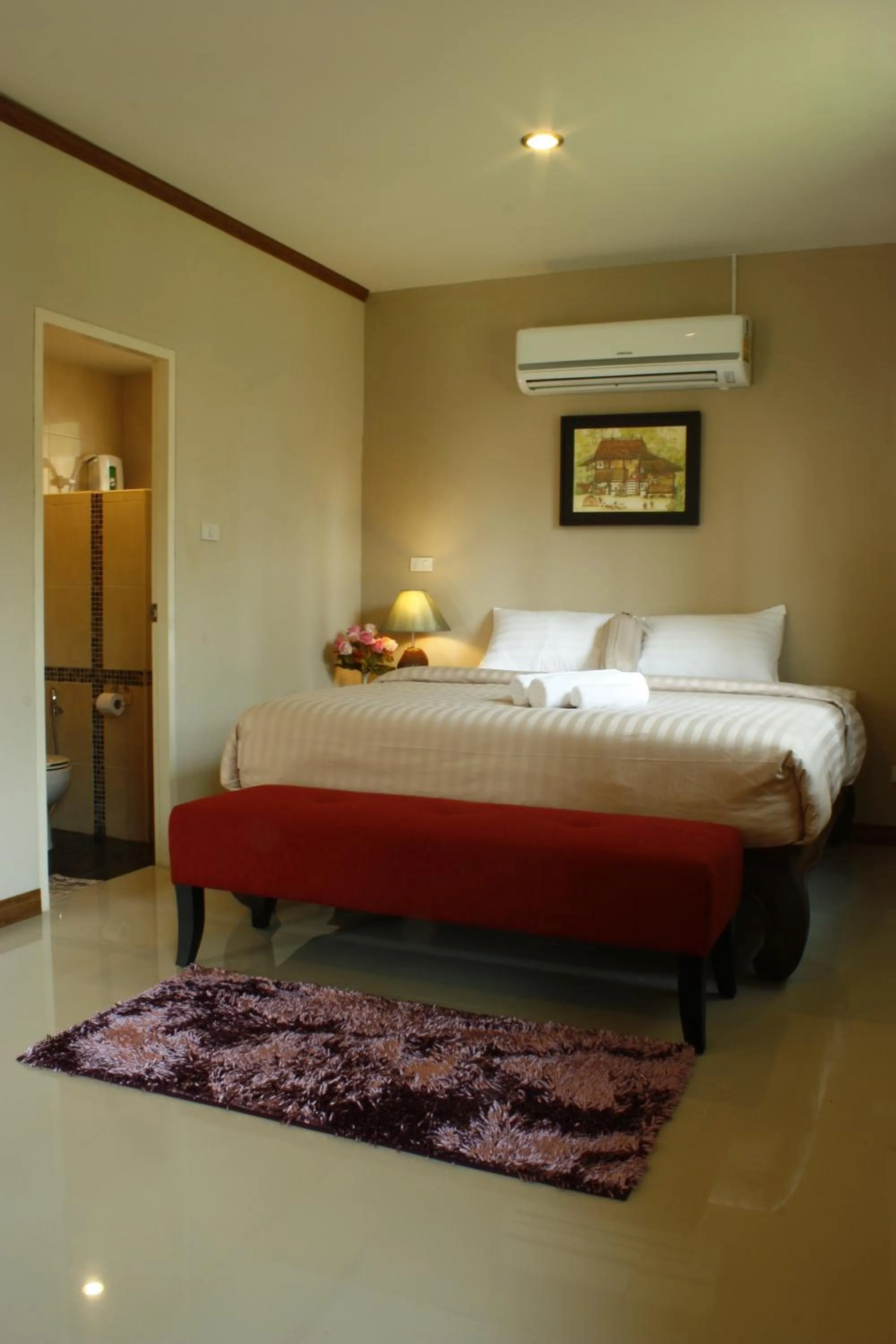 Bed in Happy Mind Resort