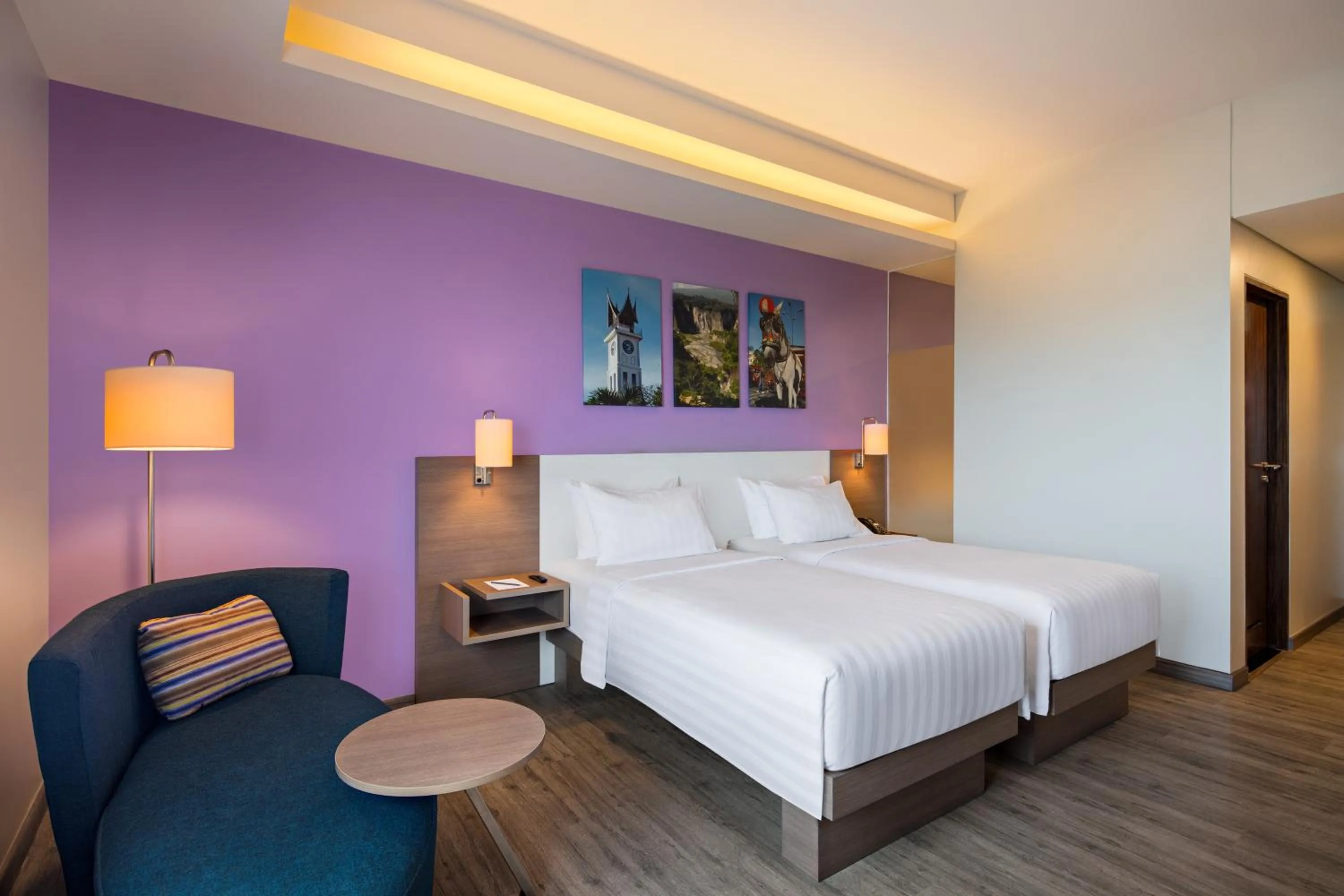 Bed in Mercure Padang