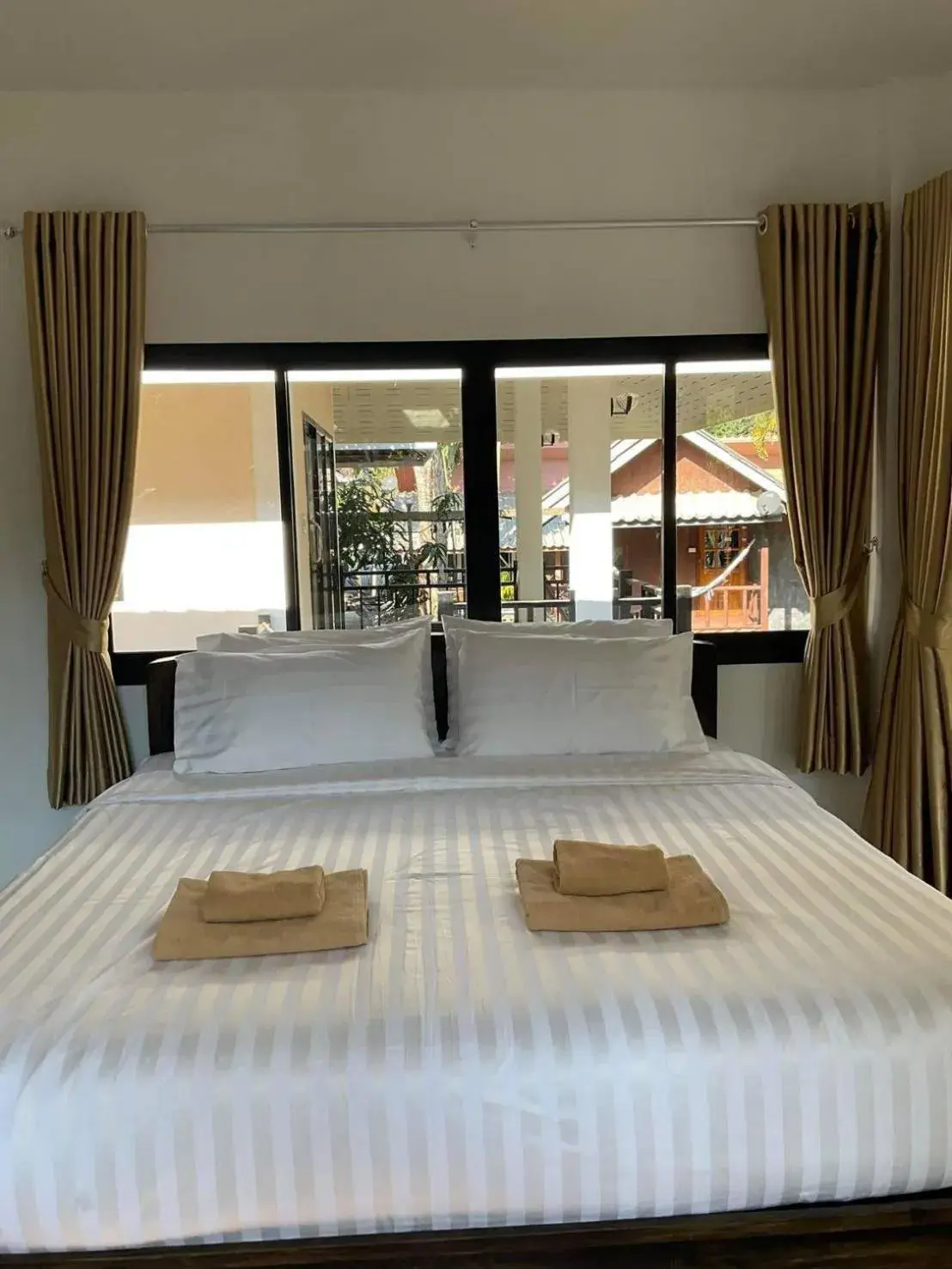 Bed in Family Hut Pai Bed in Family Hut Pai