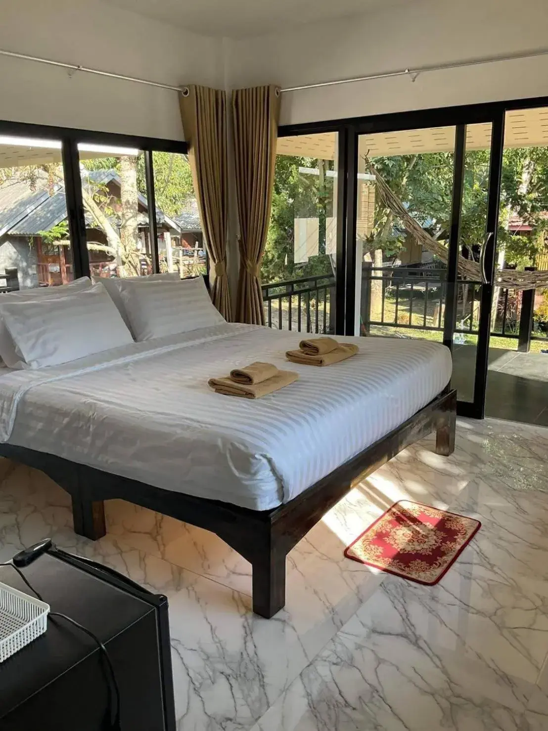 Bed in Family Hut Pai Bed in Family Hut Pai