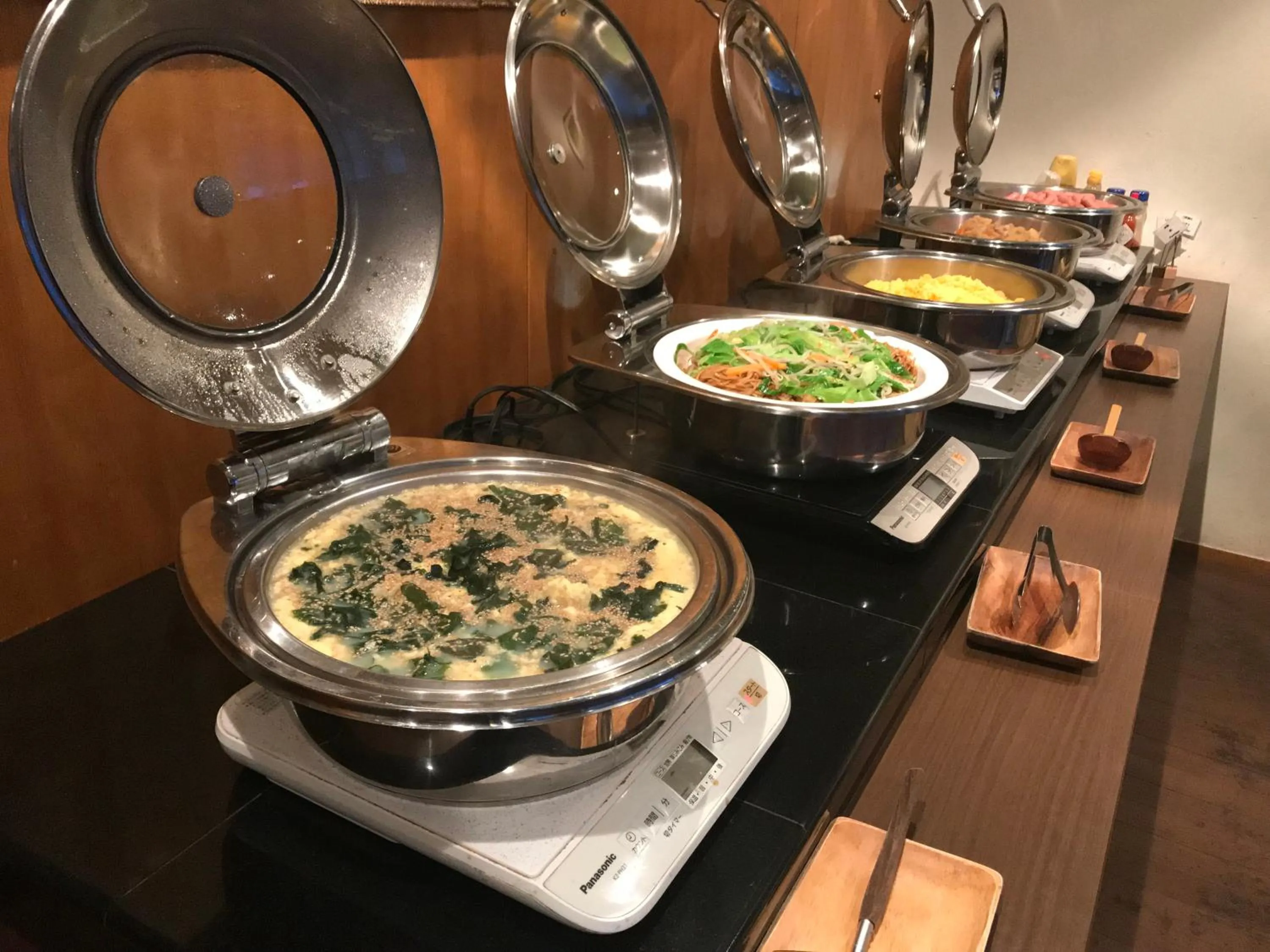 Buffet breakfast in Breezbay Lake Resort Kawaguchiko