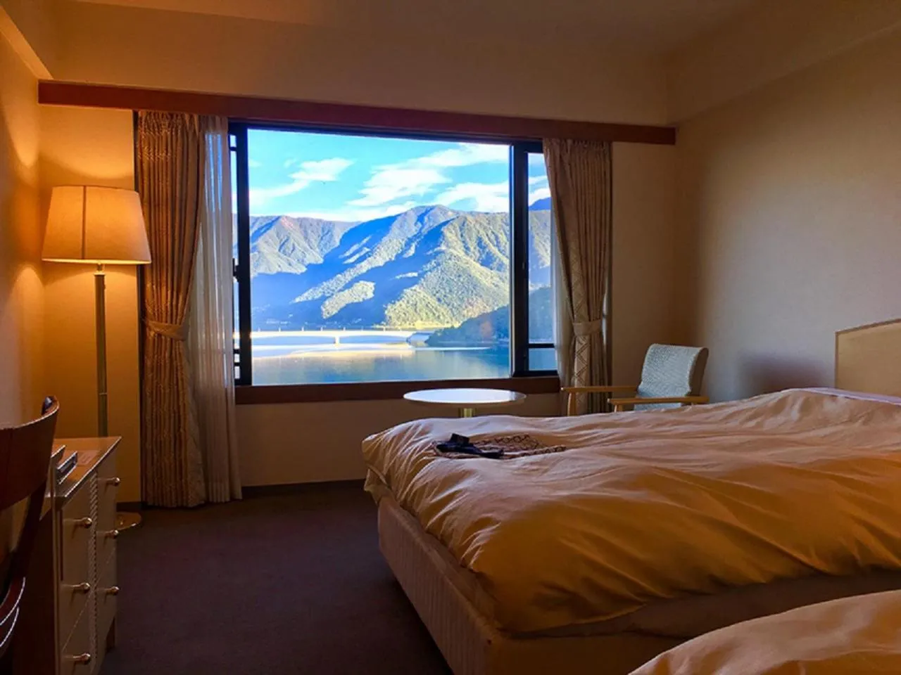 Bed in Breezbay Lake Resort Kawaguchiko