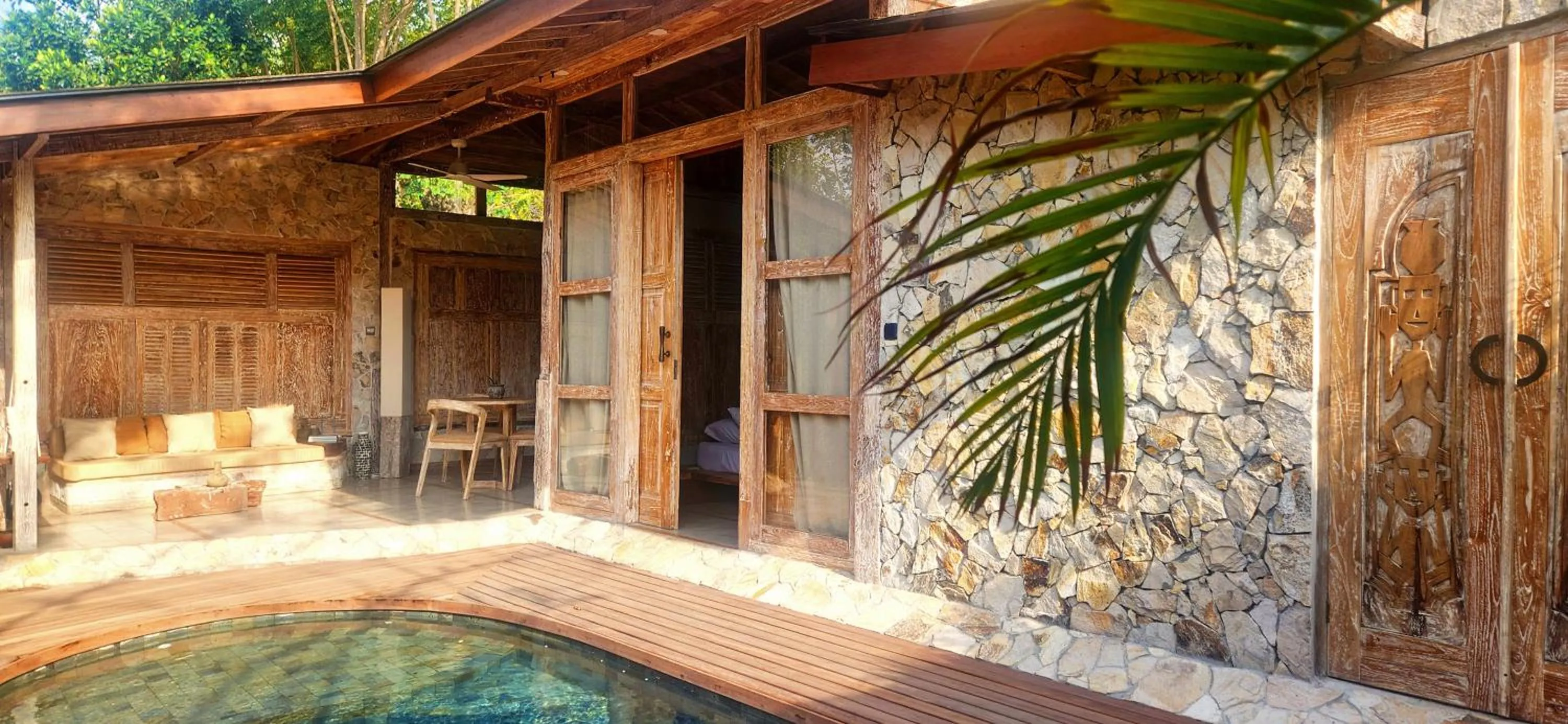 Pool view in Gili Joglo