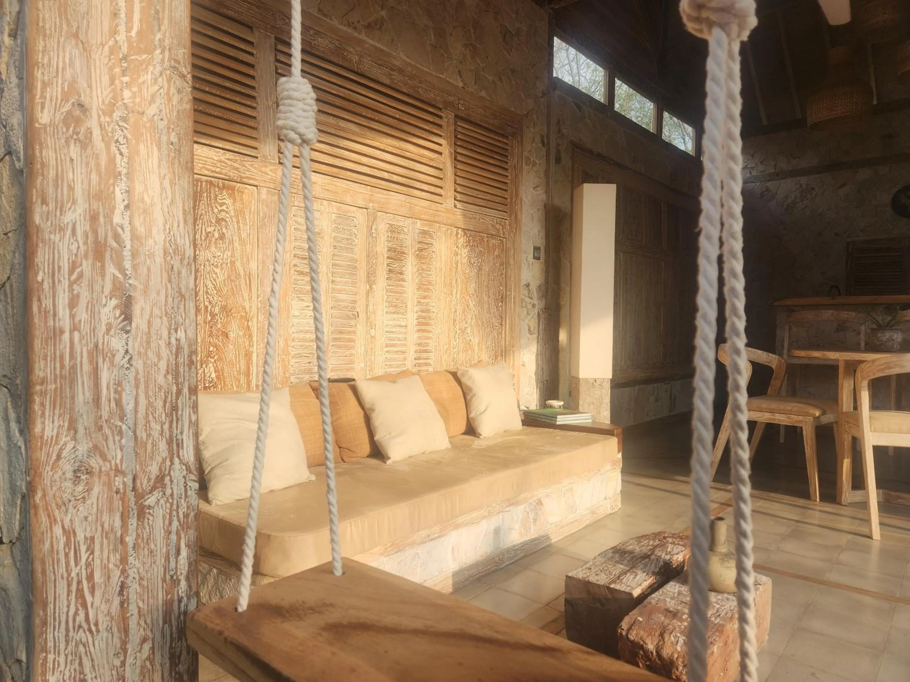 Seating area in Gili Joglo