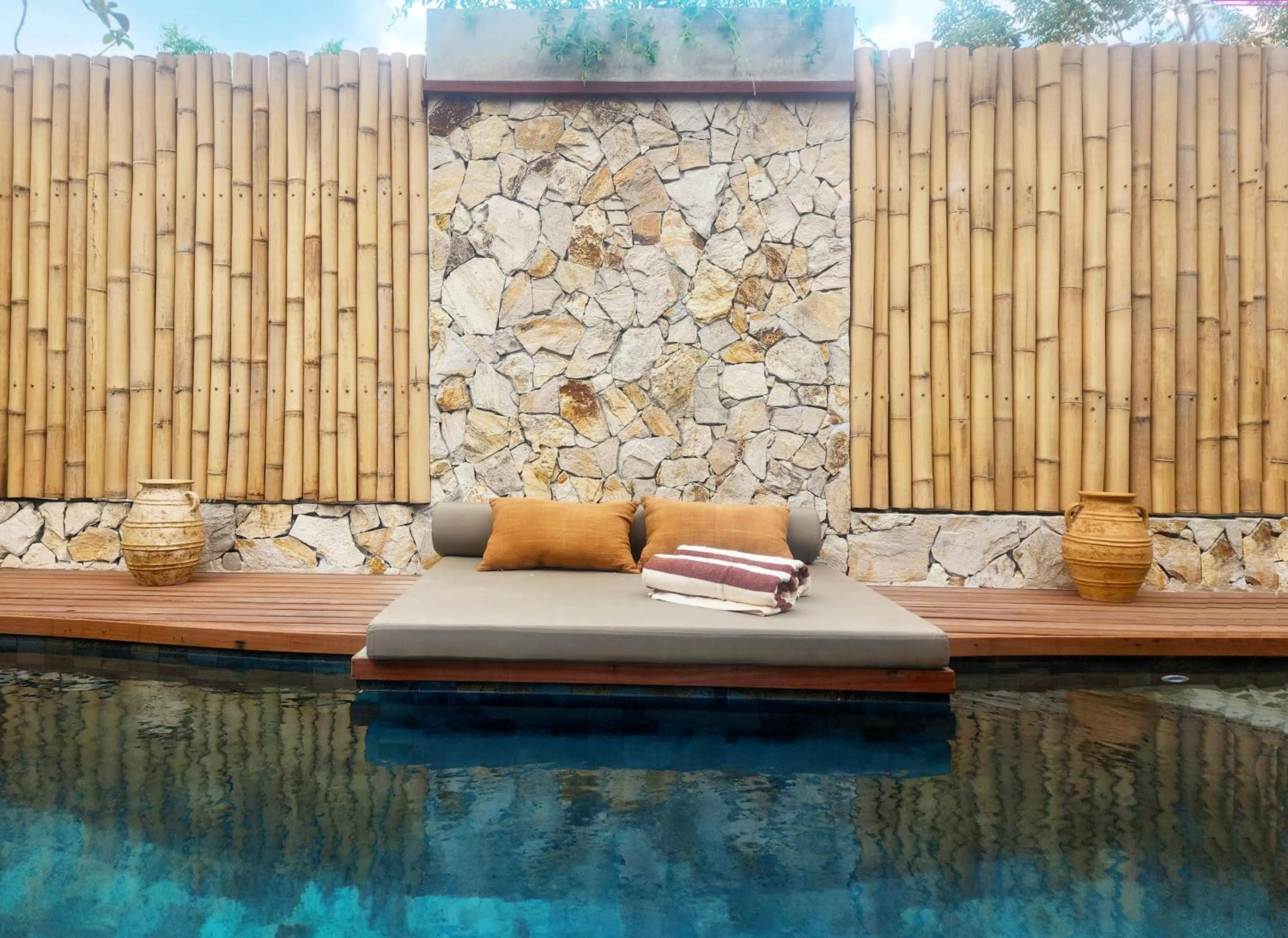 sunbed in Gili Joglo