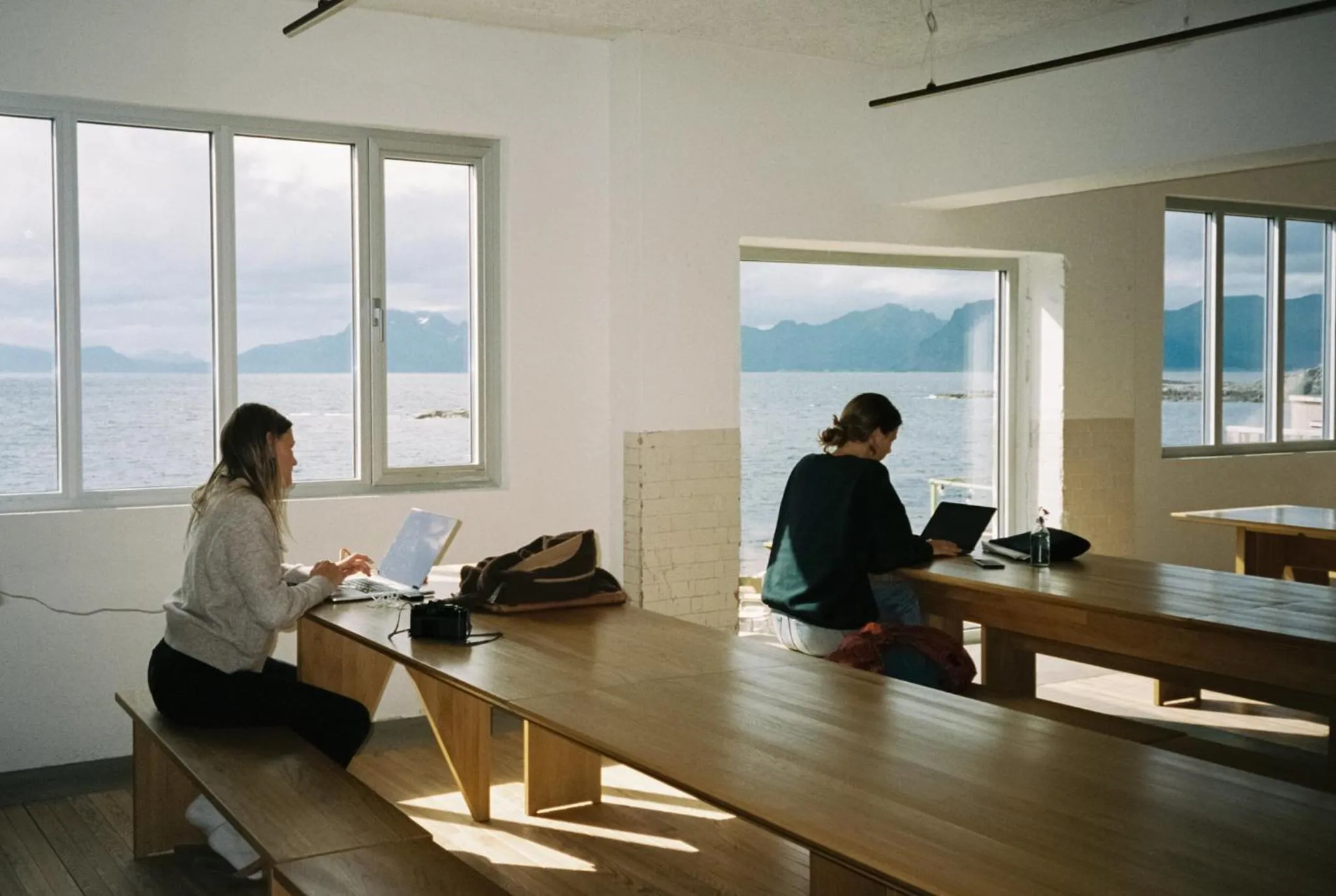 Communal lounge/ TV room in Trevarefabrikken