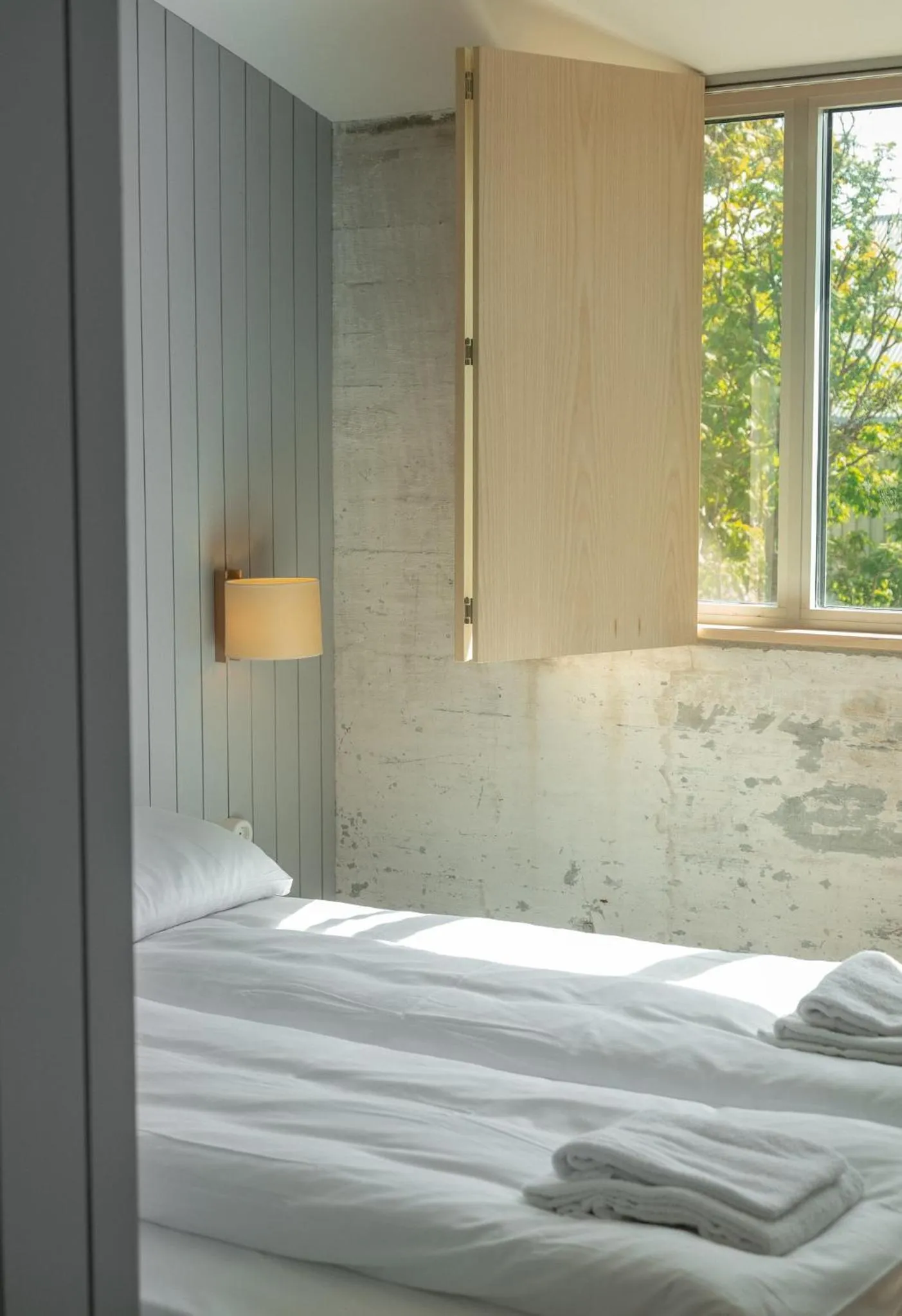 Bedroom, Bed in Trevarefabrikken