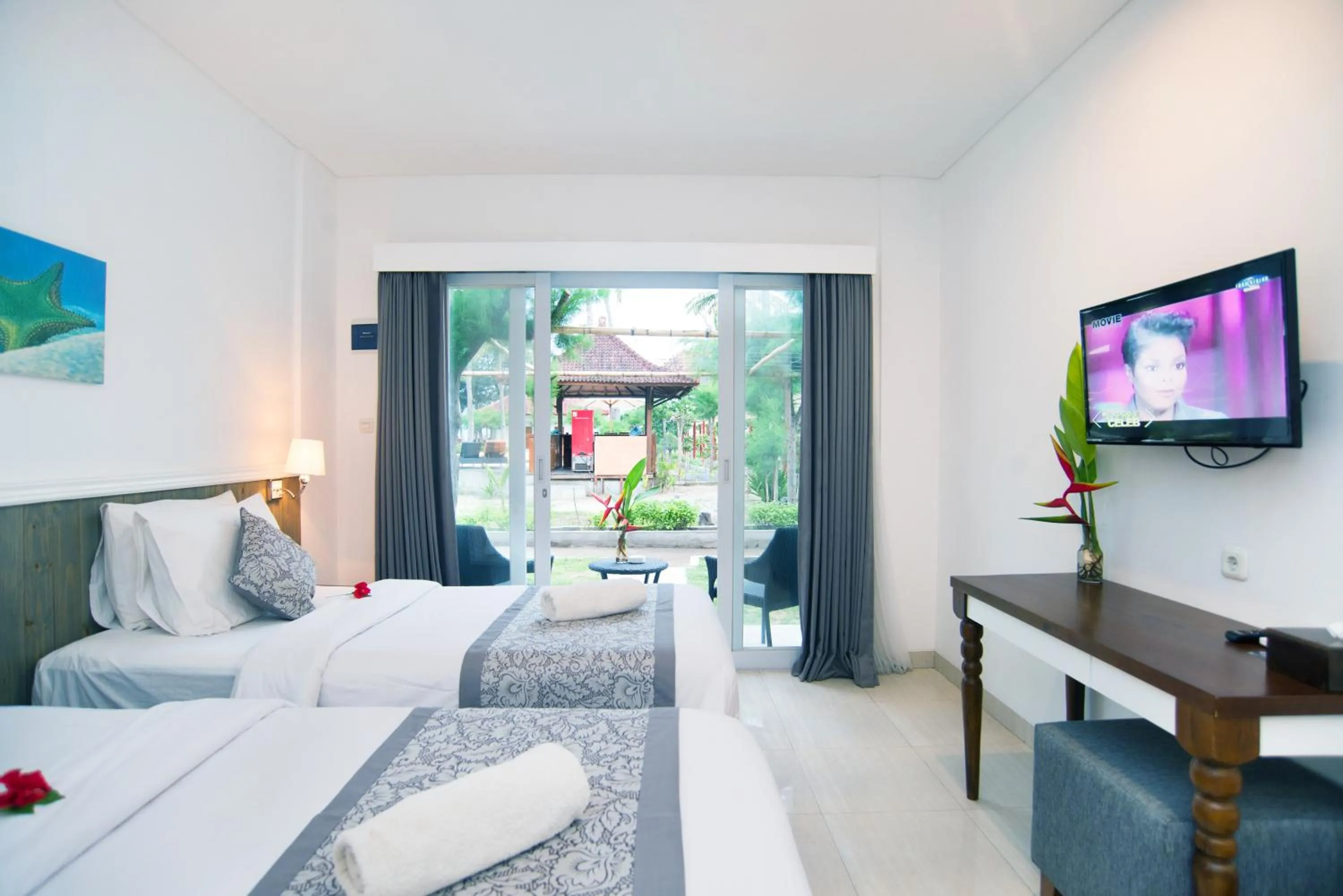 Coffee/tea facilities, Bed in Royal Regantris Villa Karang