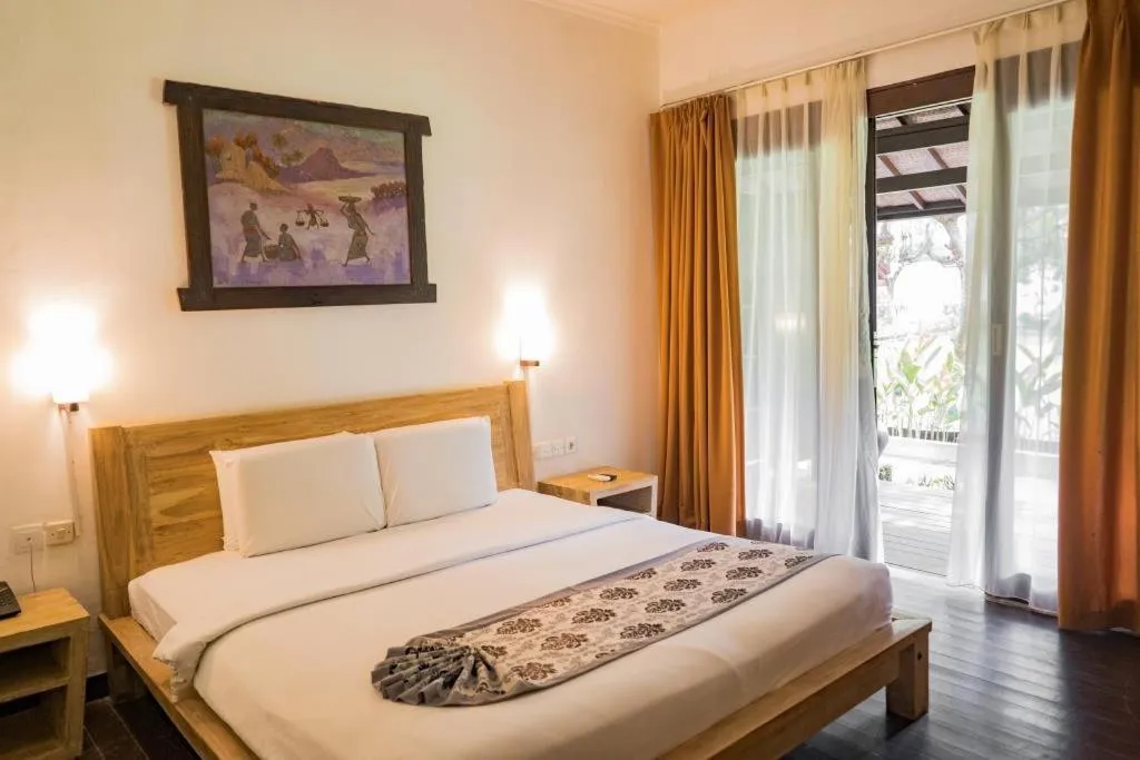 Bed in Royal Regantris Villa Karang