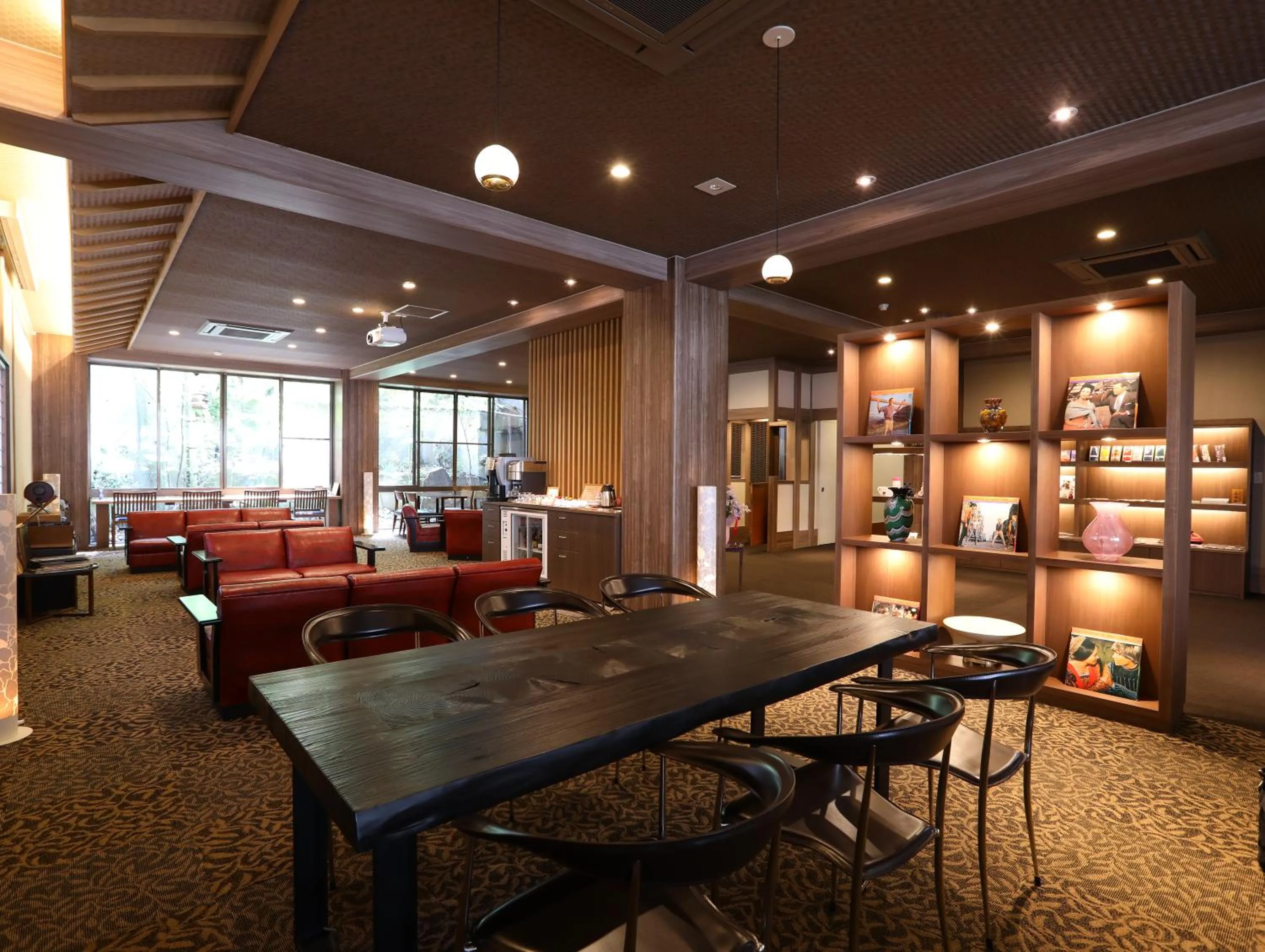 Lobby or reception in Besshoonsen Nanjyo Ryokan