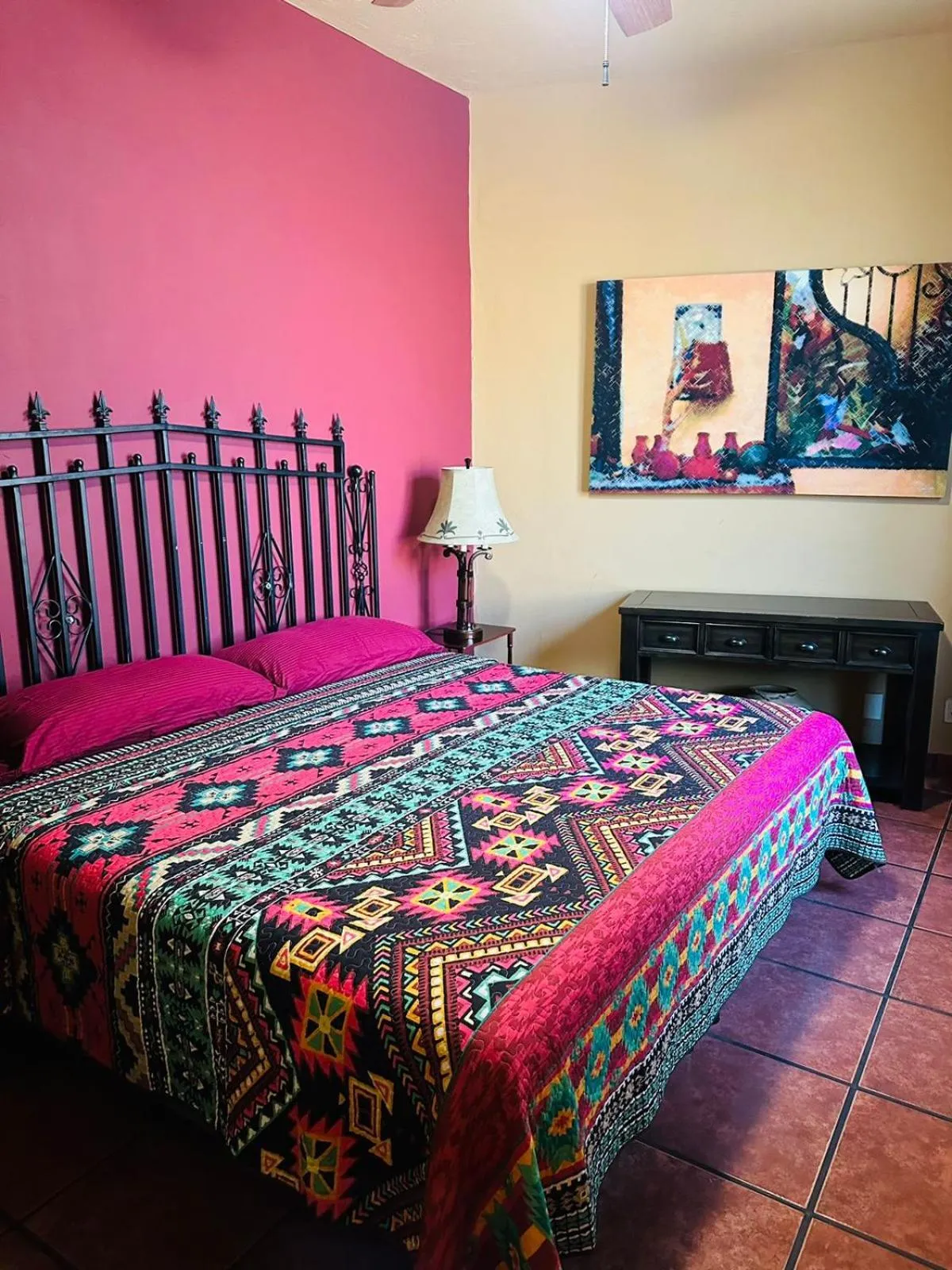 Bed in Casa de Leyendas