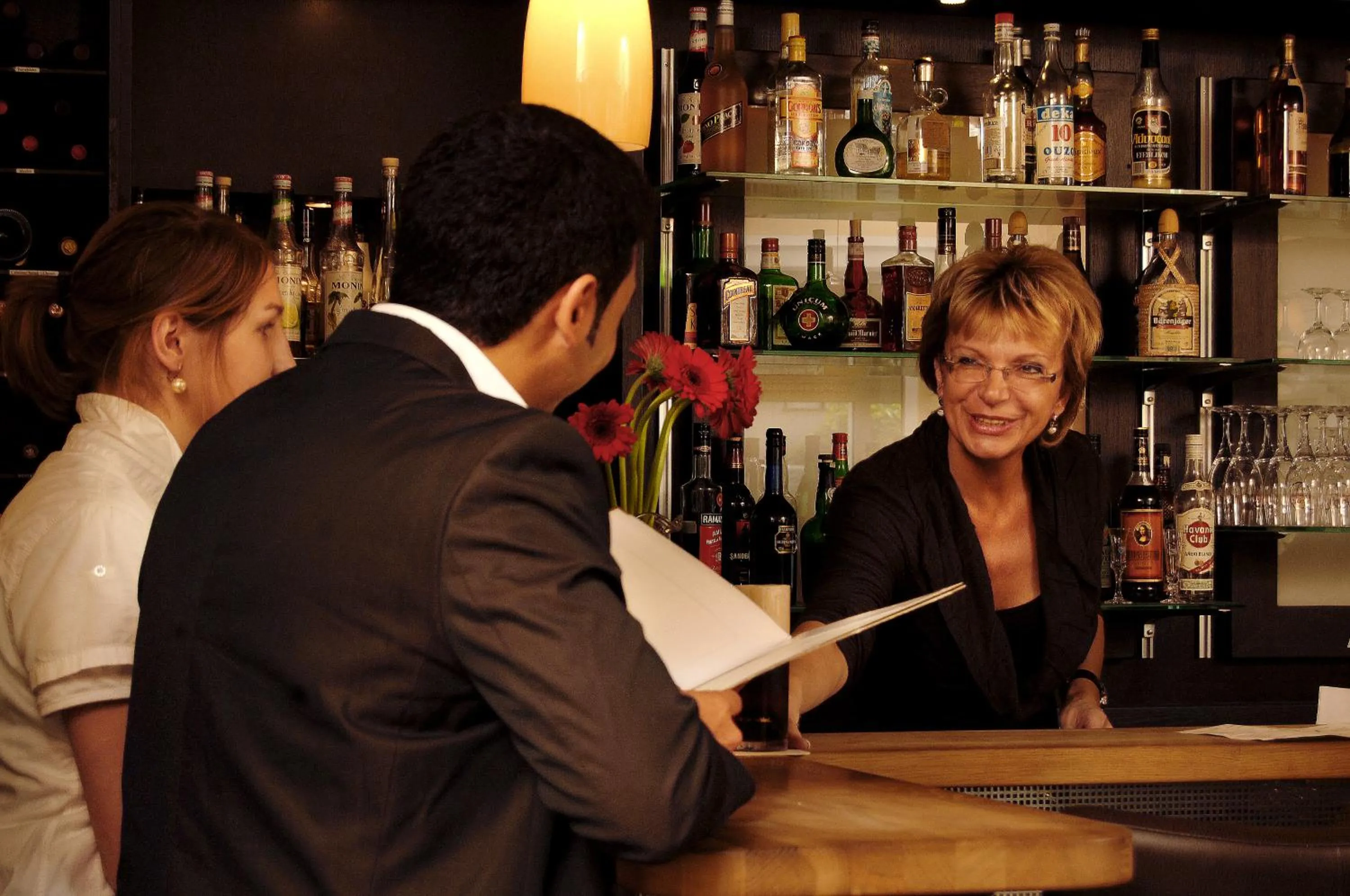 Lounge or bar in Hotel-Restaurant Ammertmann